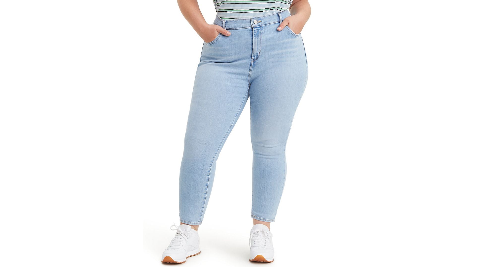 Levis Trendy Plus Size 721 High Rise Skinny Jeans