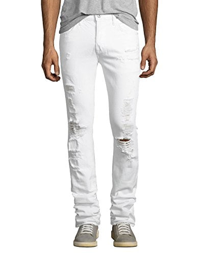 Axel Distressed Slouchy Skinny Jeans