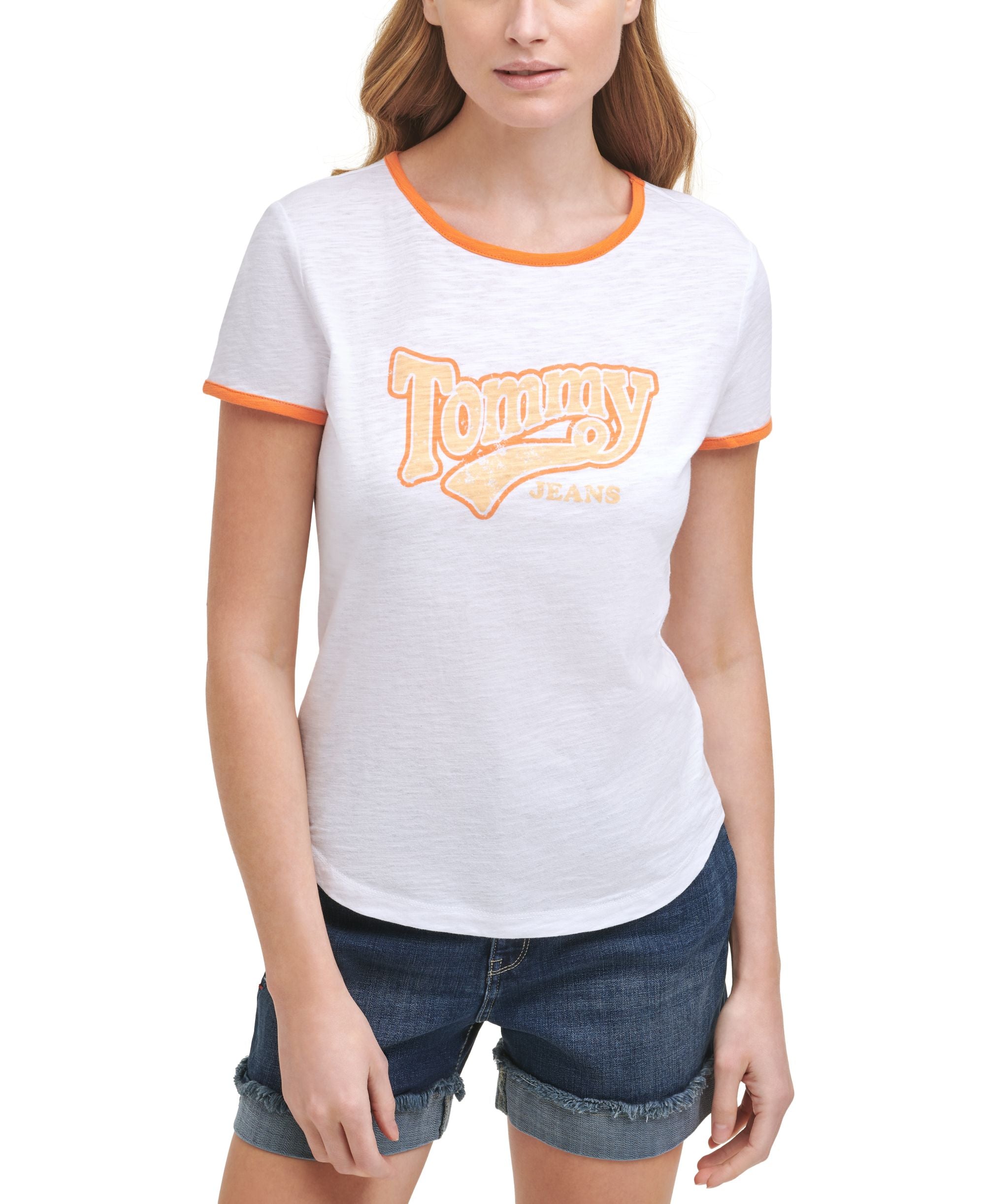 Tommy Cotton Ringer T-Shirt