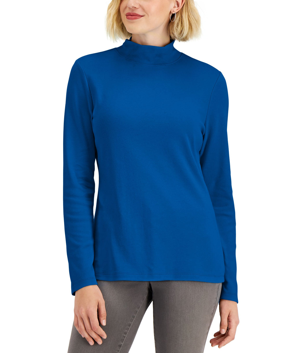 Mock-Neck Top