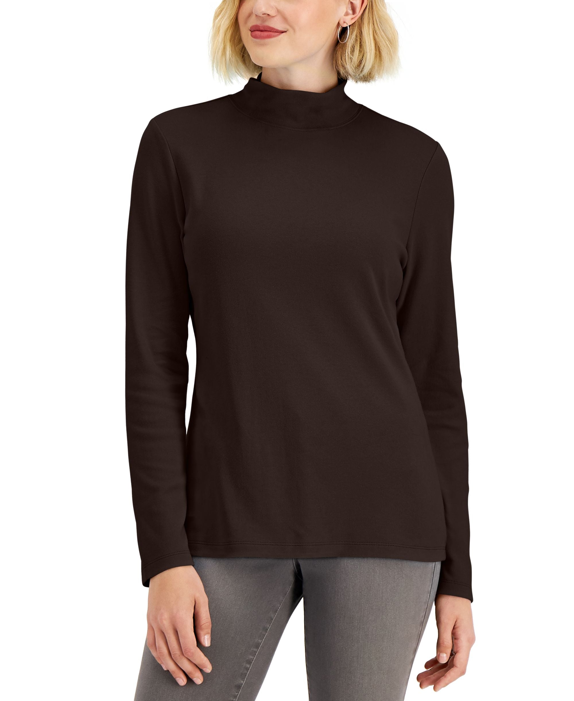 Mock-Neck Top