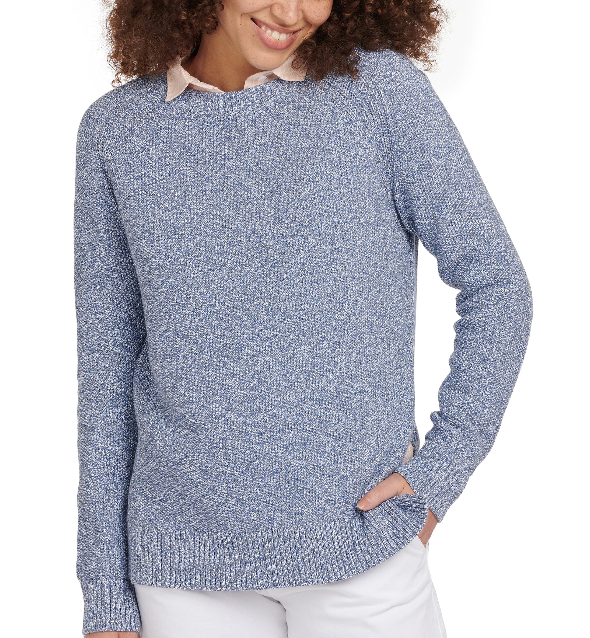 Barbour Shoreline Cotton Knit Top