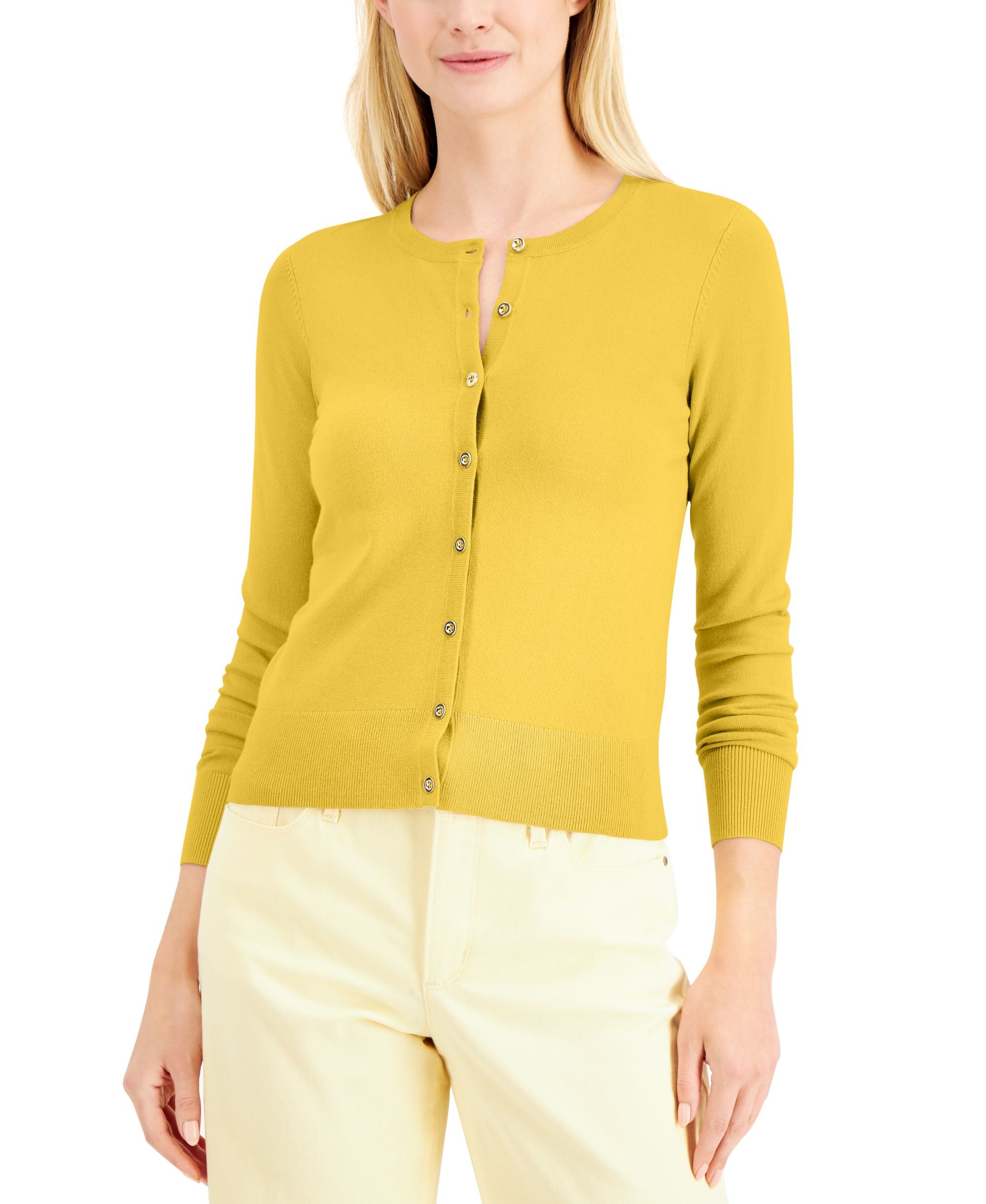 Charter Club Button Cardigan