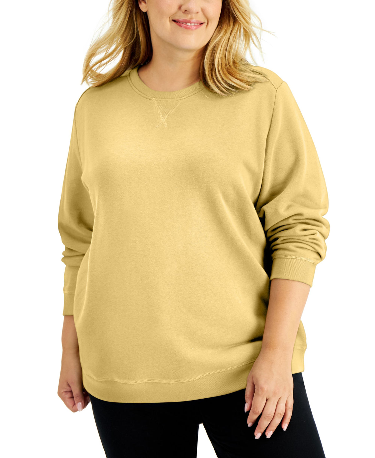 Plus Size Crewneck Sweatshirt
