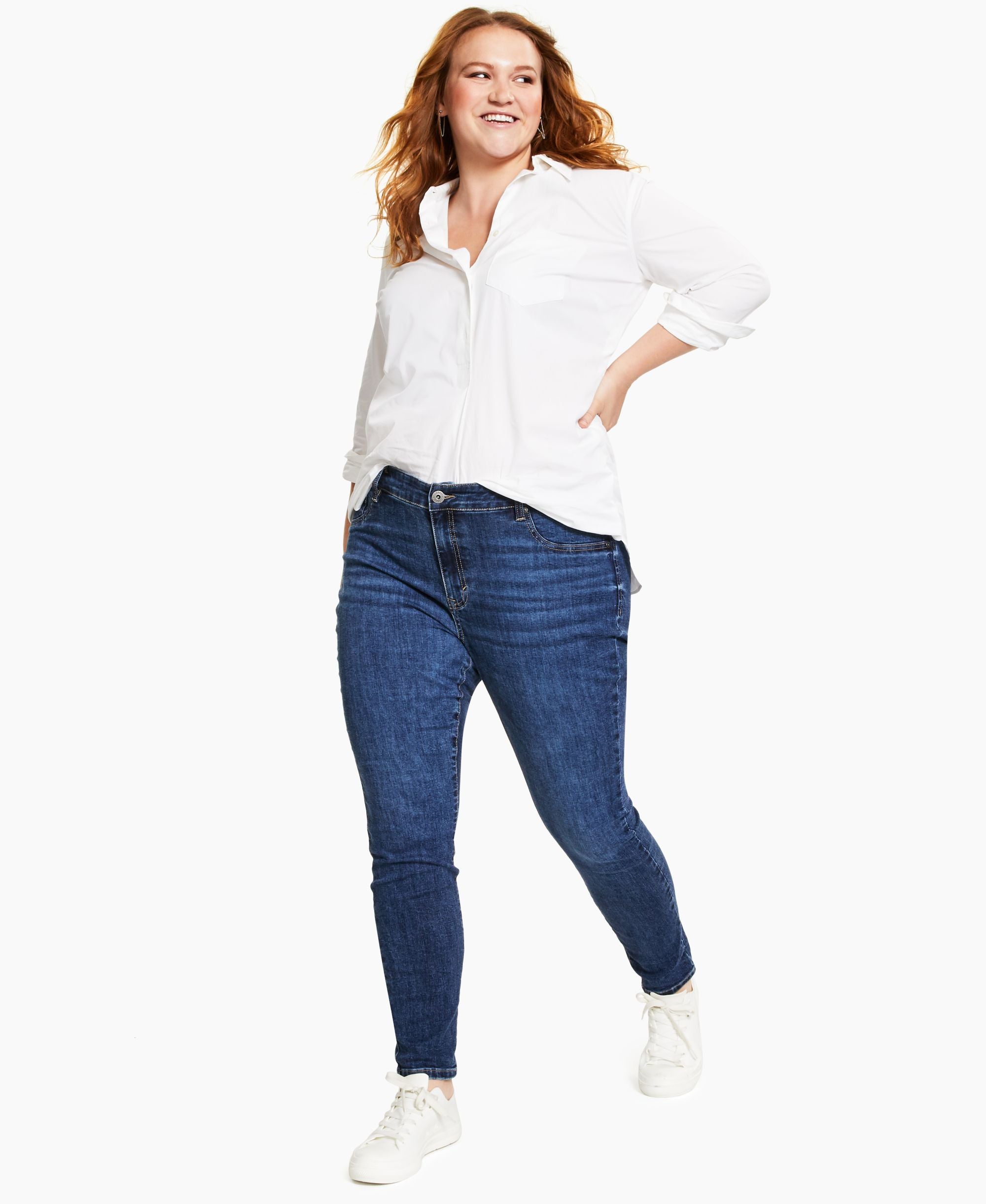 Style & Co Plus Size High Rise Jeggings