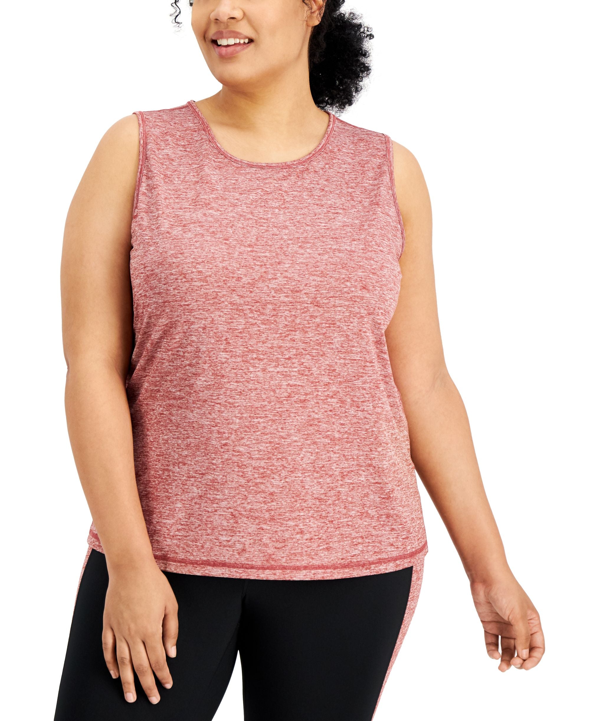 ID Ideology Womens Keyhole Back Tank Top