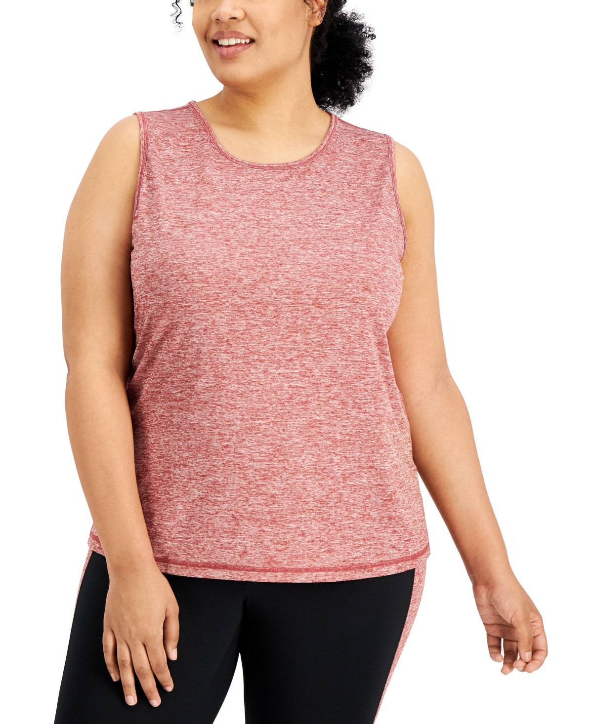 ID Ideology Womens Keyhole Back Tank Top