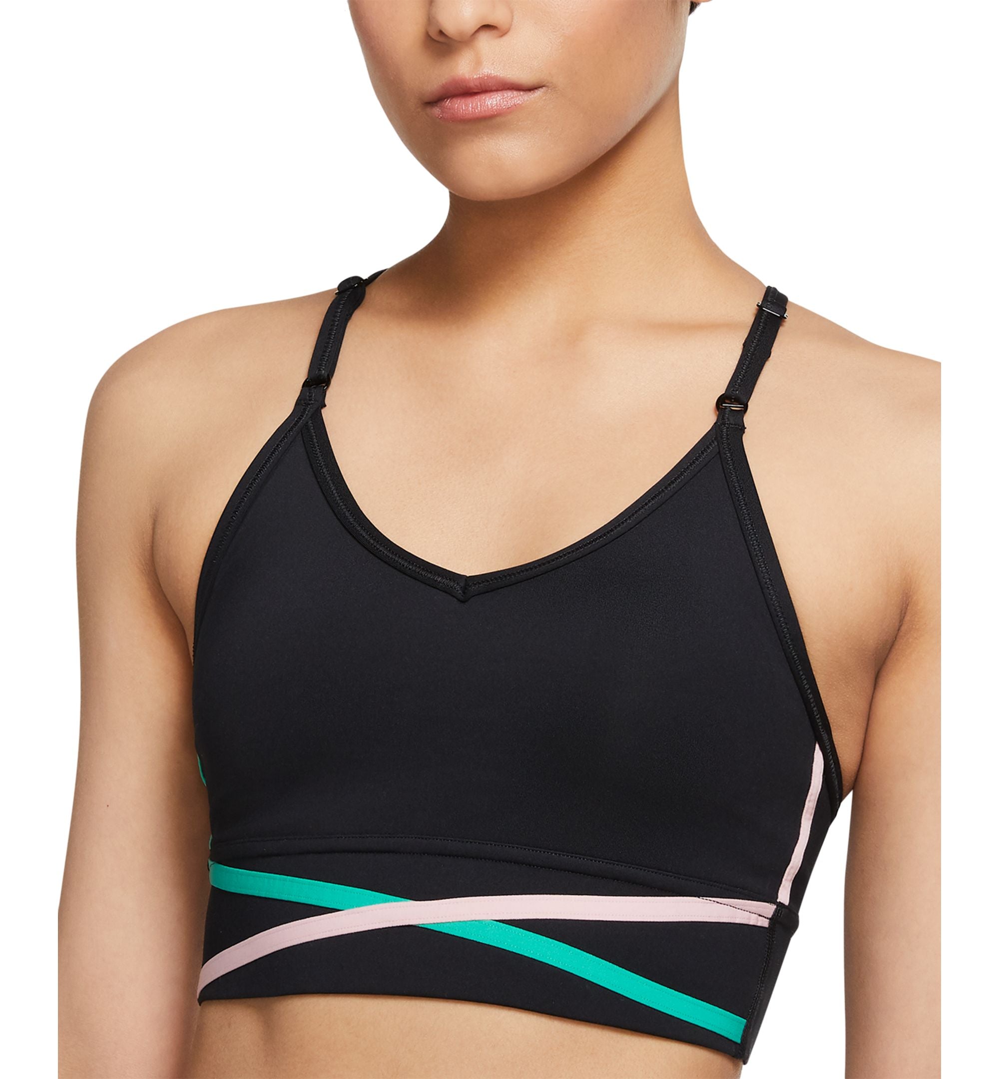 Nike Womens Longline Medium Impact Sports Bra