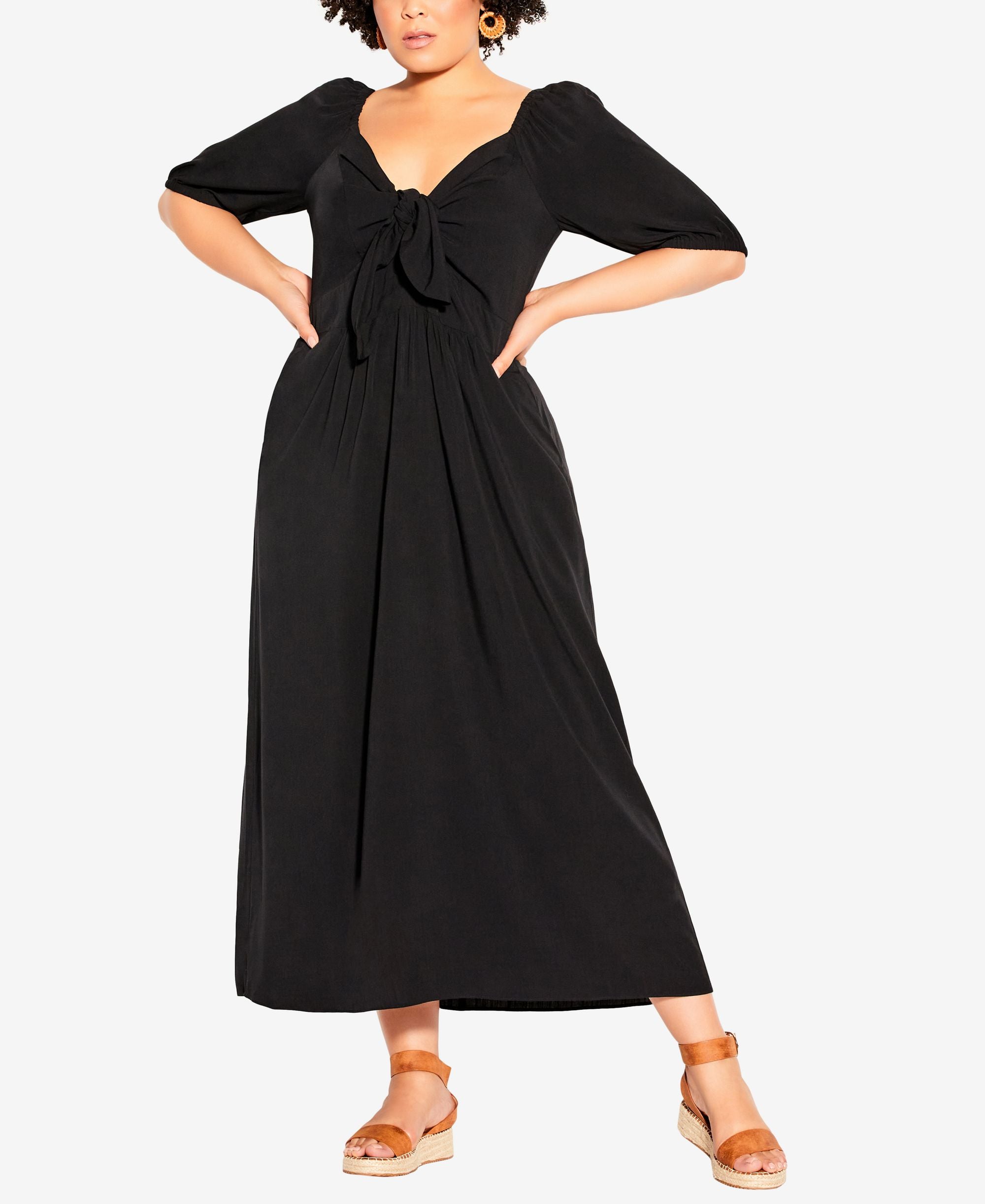 City Chic Trendy Plus Size Villa Capri Maxi Dress
