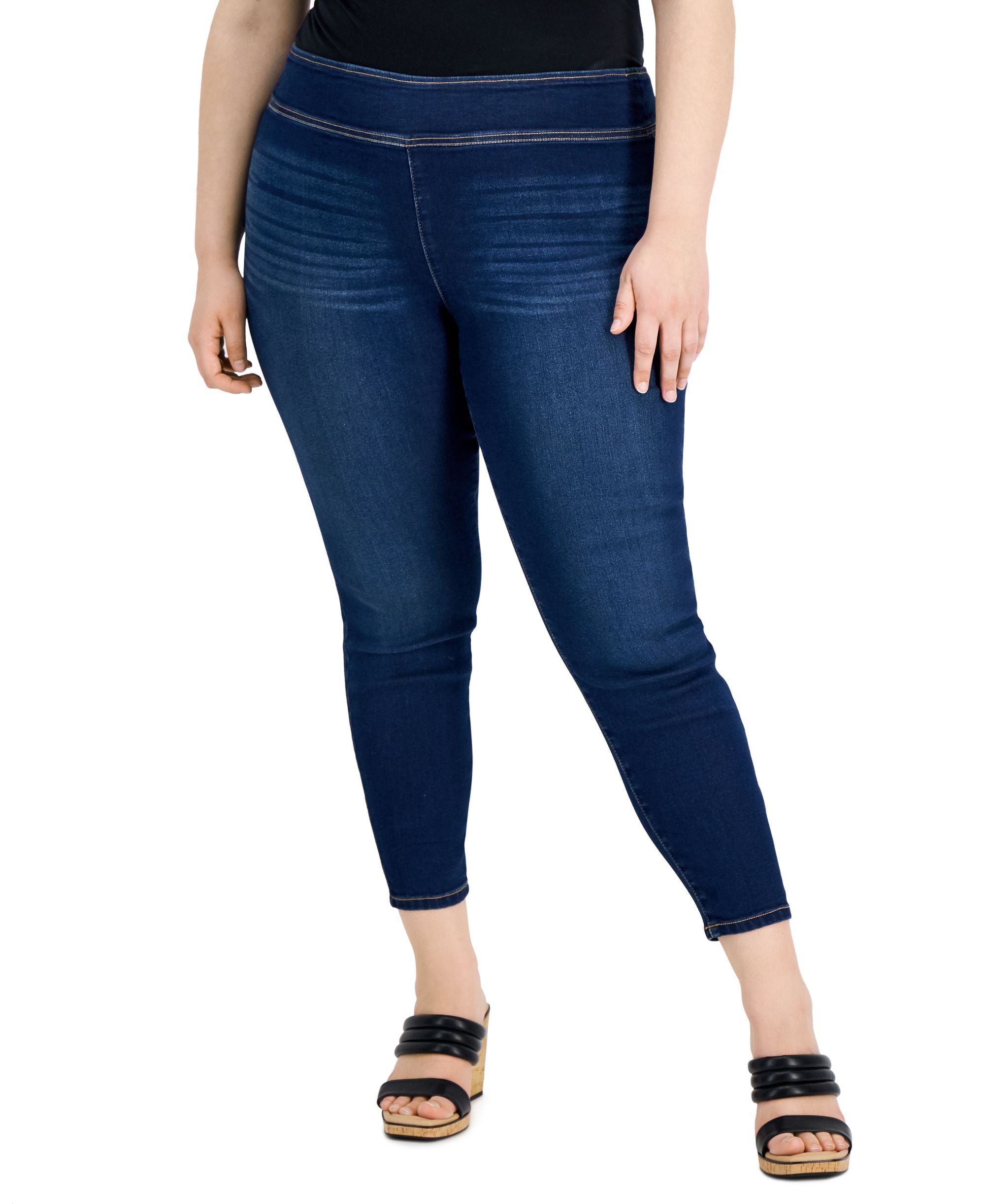 INC International Concepts Plus Size Skinny Leg Jeggings