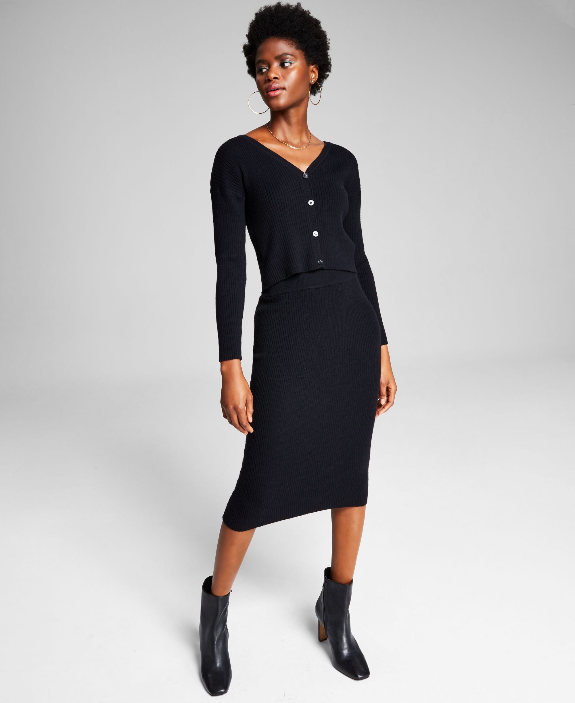 And Now This Midi Pencil Skirt