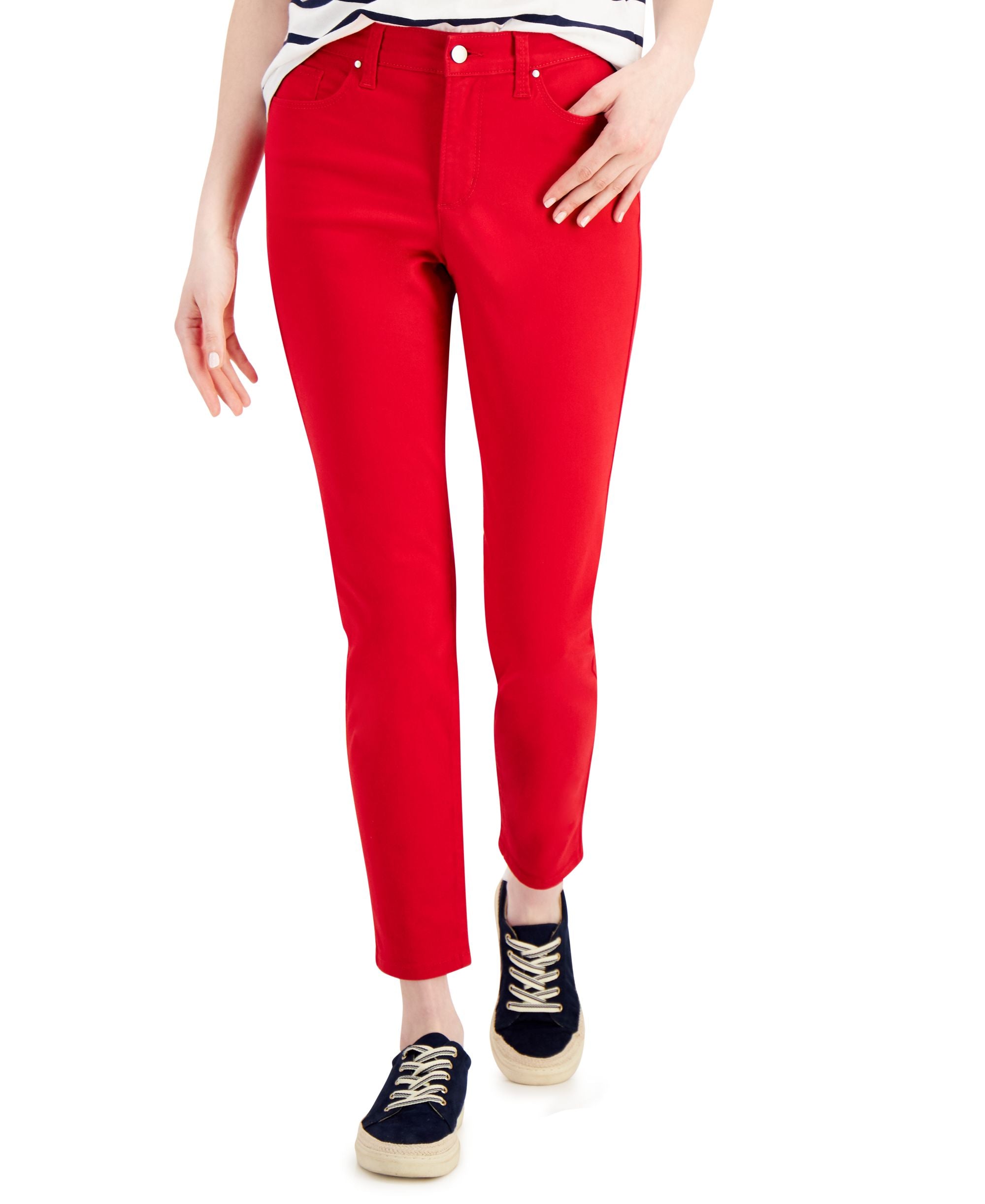 Charter Club Bristol Tummy Control Skinny Ankle Jeans