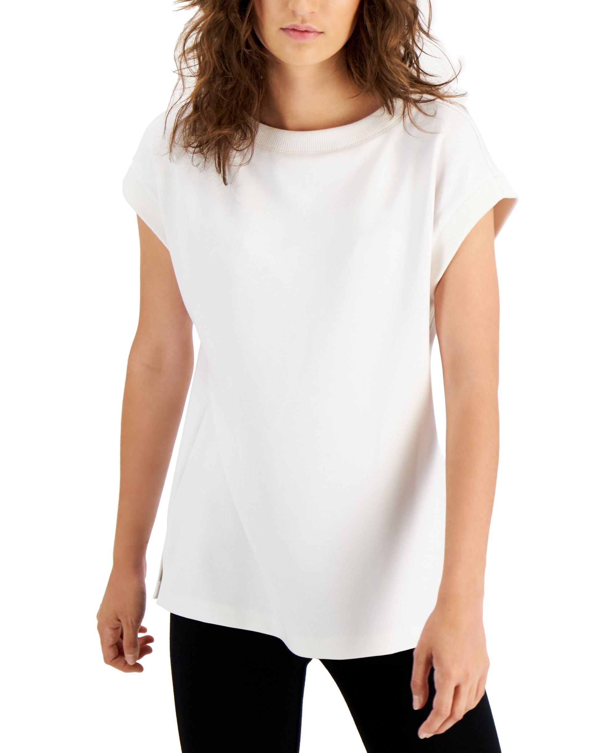 Alfani Cap Sleeve Tunic