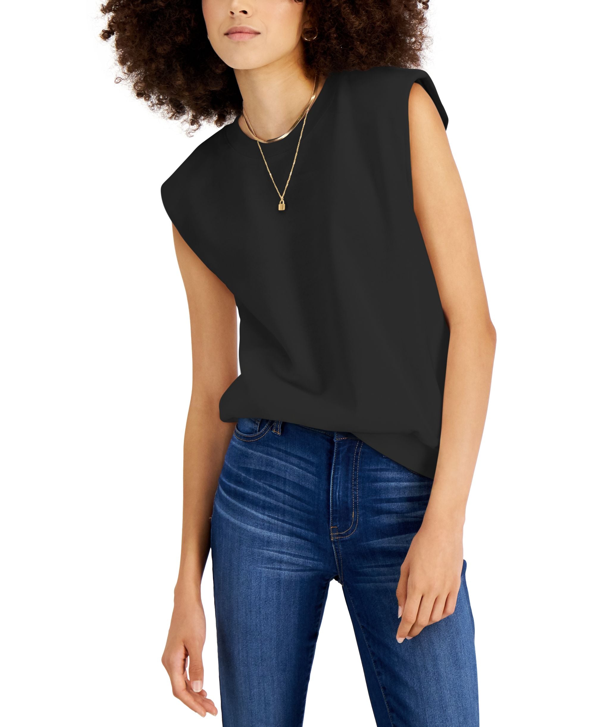 INC International Concepts Sleeveless Sweatshirt