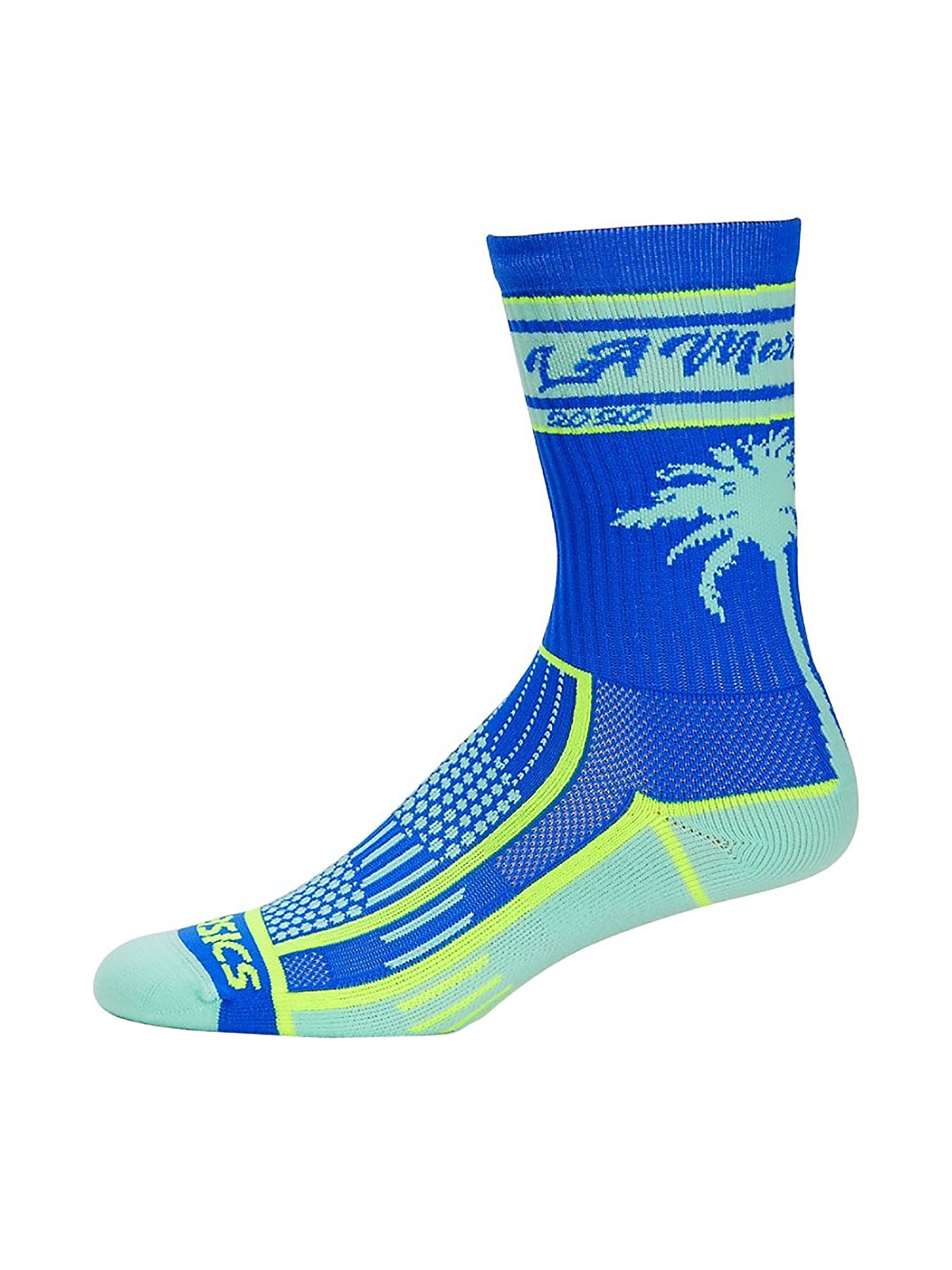 Asics Men's LA Crew Socks - Blue - Size M