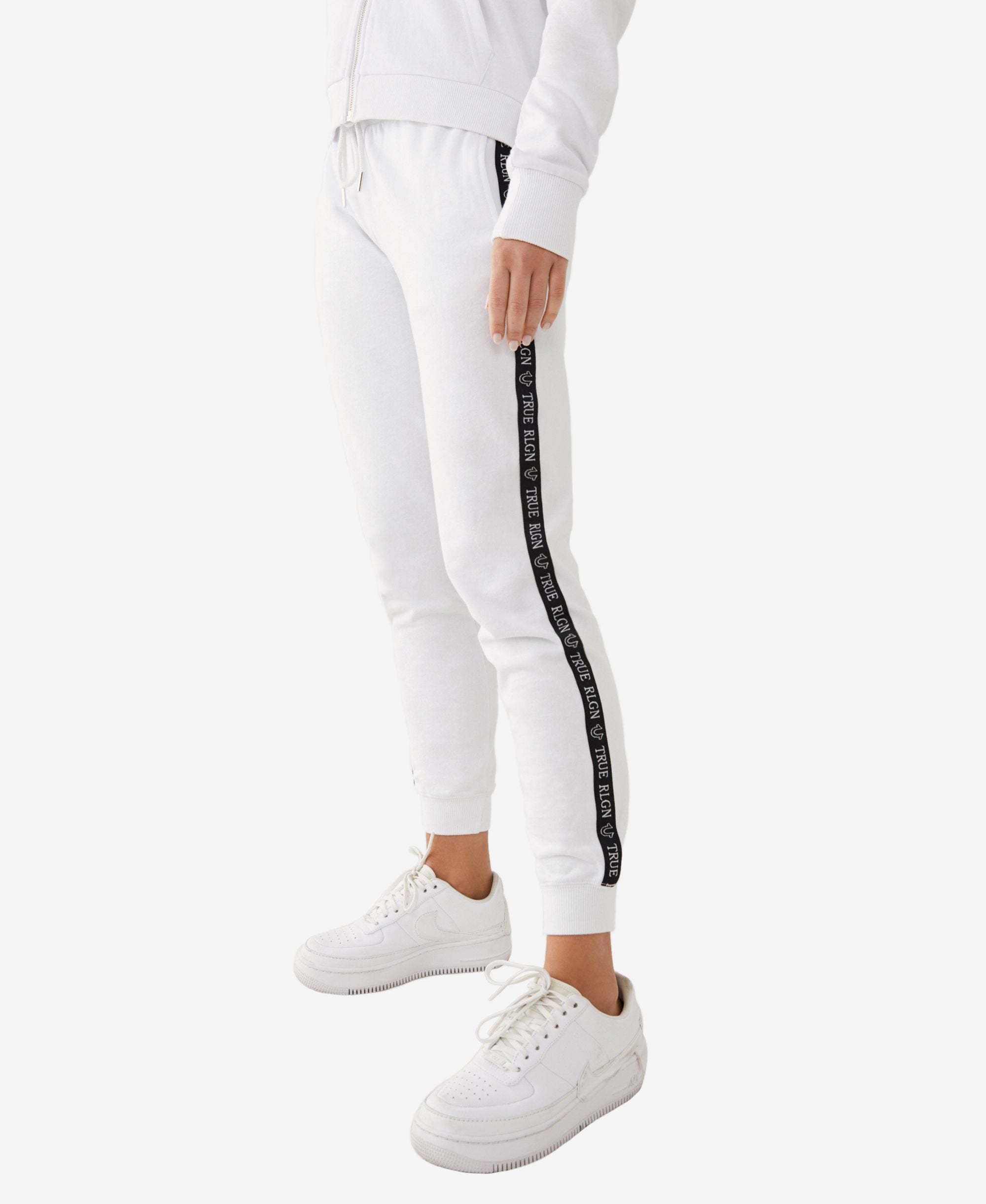 Womens Mid Rise Logo Jogger