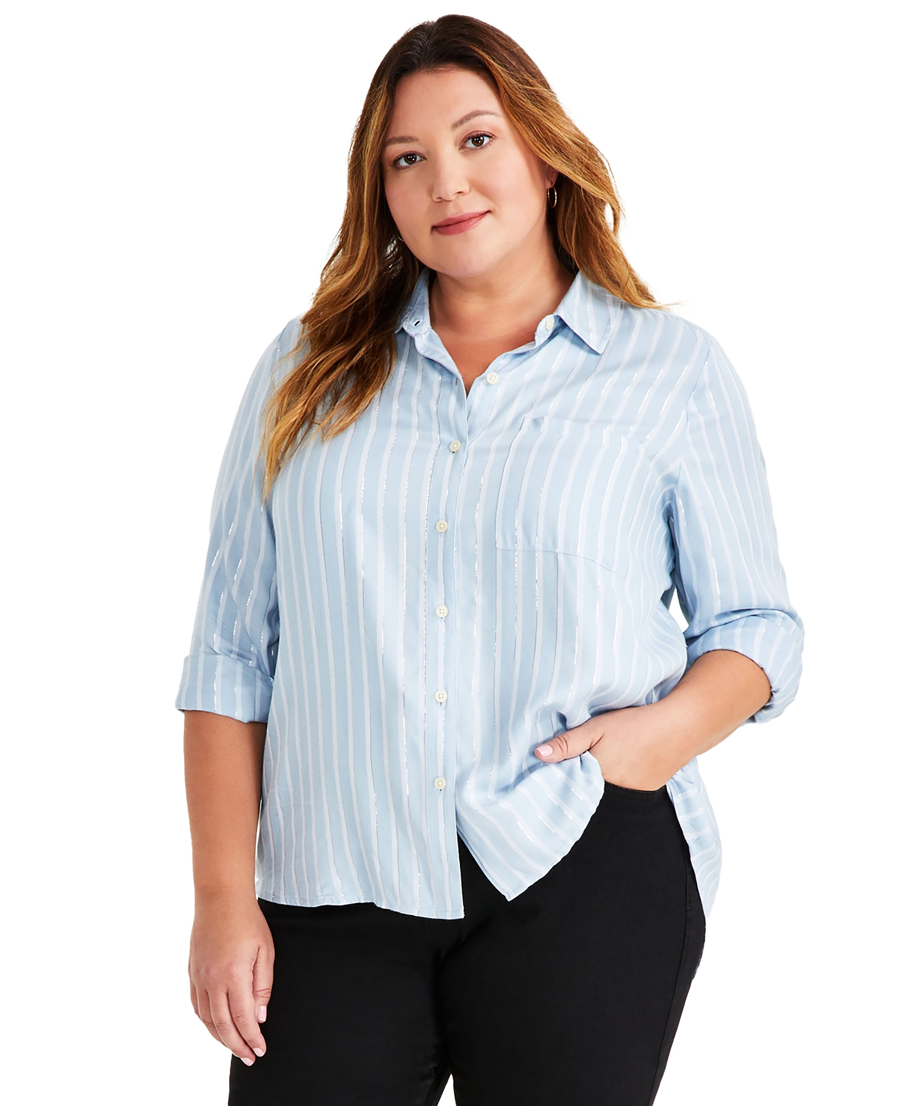 Plus Size Perfect Shine Shirt