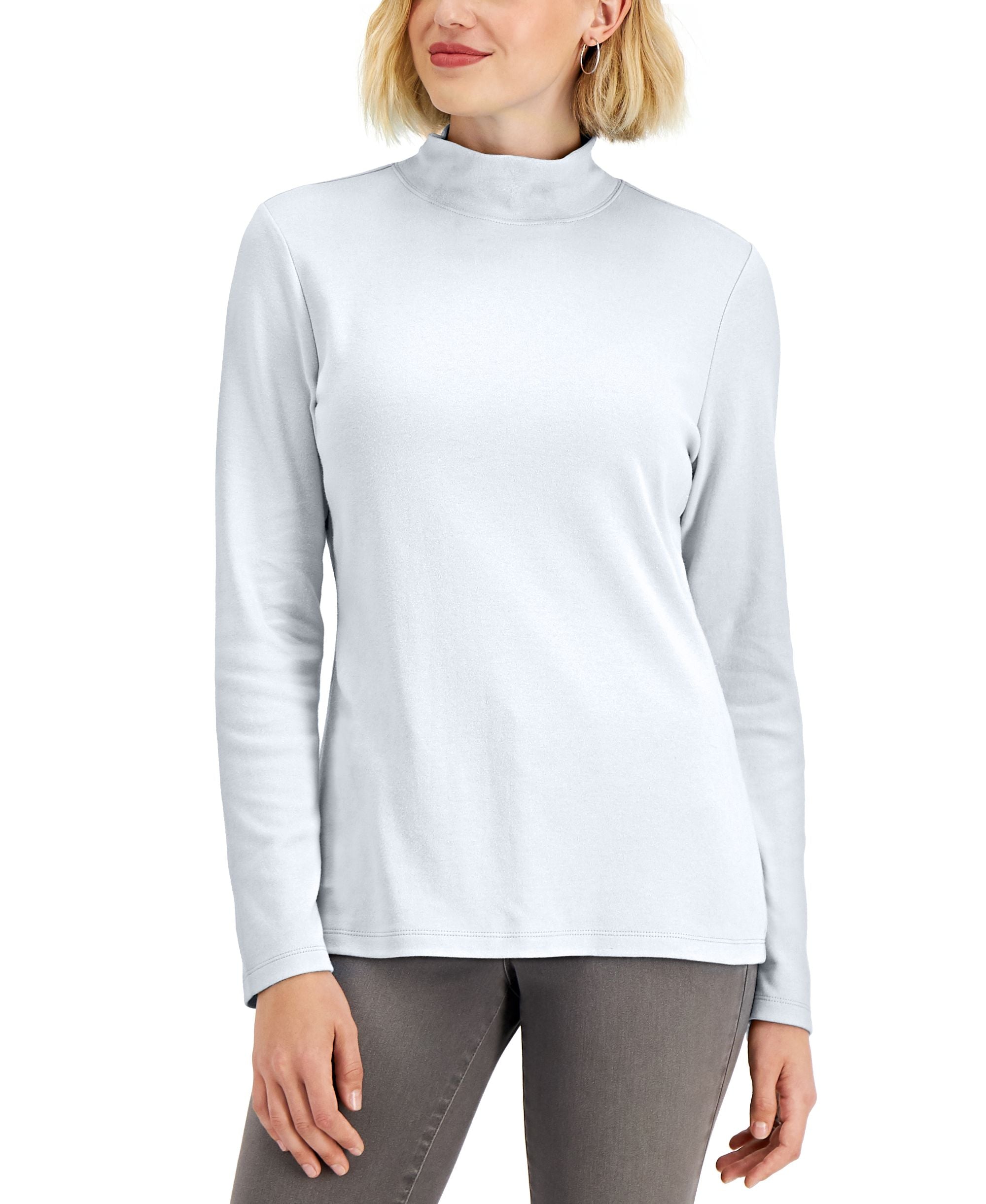 Mock-Neck Top
