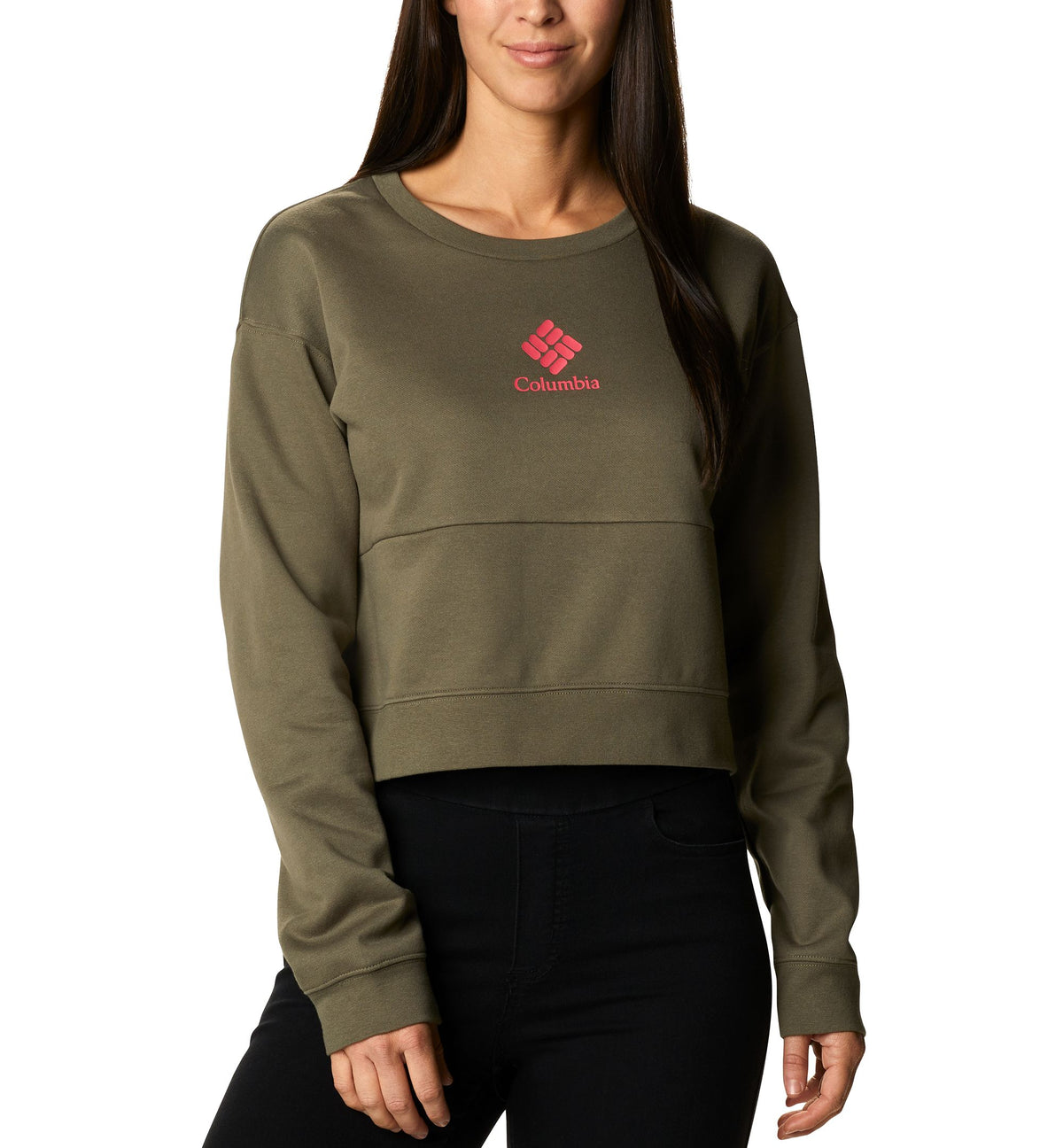 Columbia Womens Trek Cropped Sweatshirt