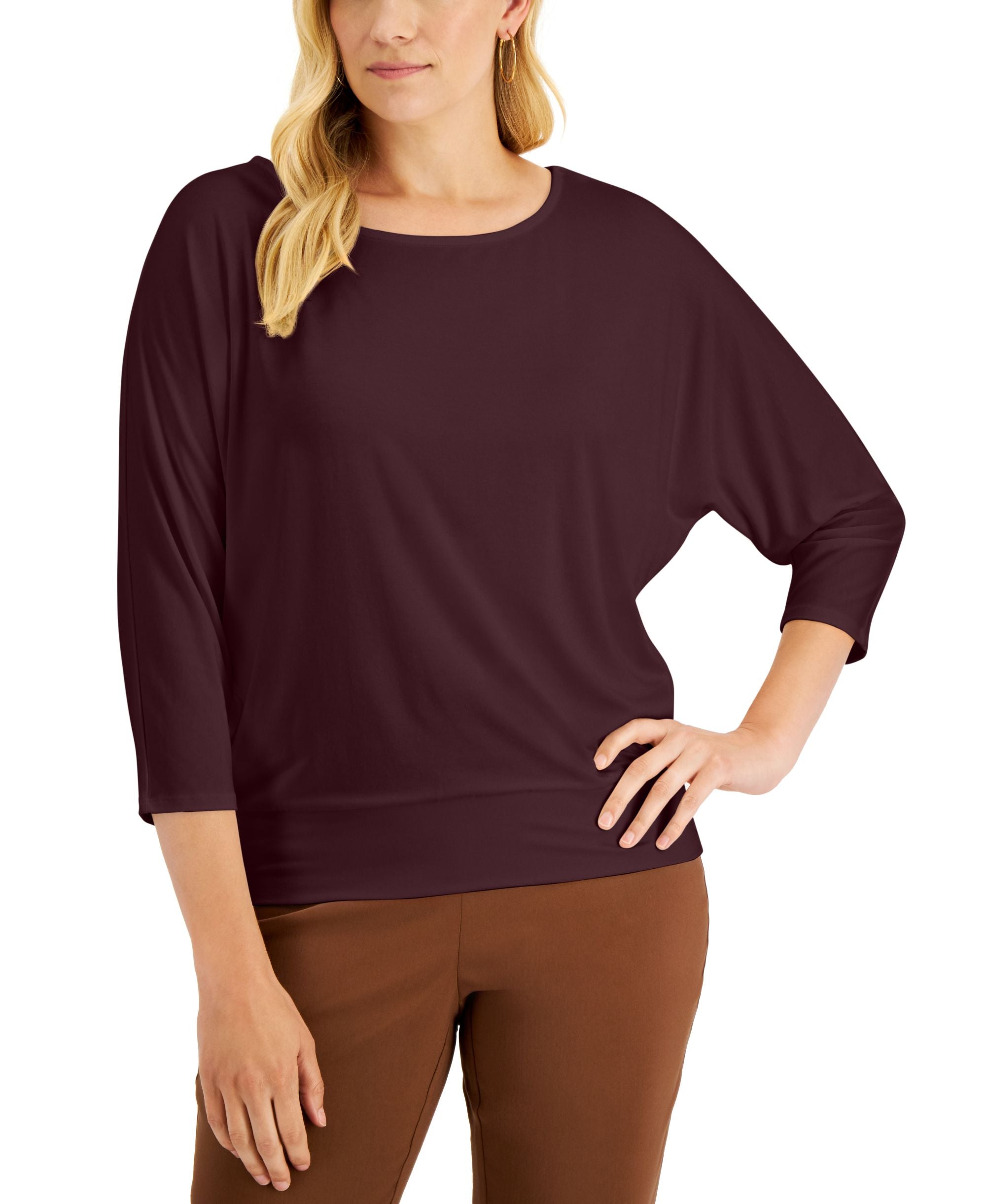 Banded Hem Top