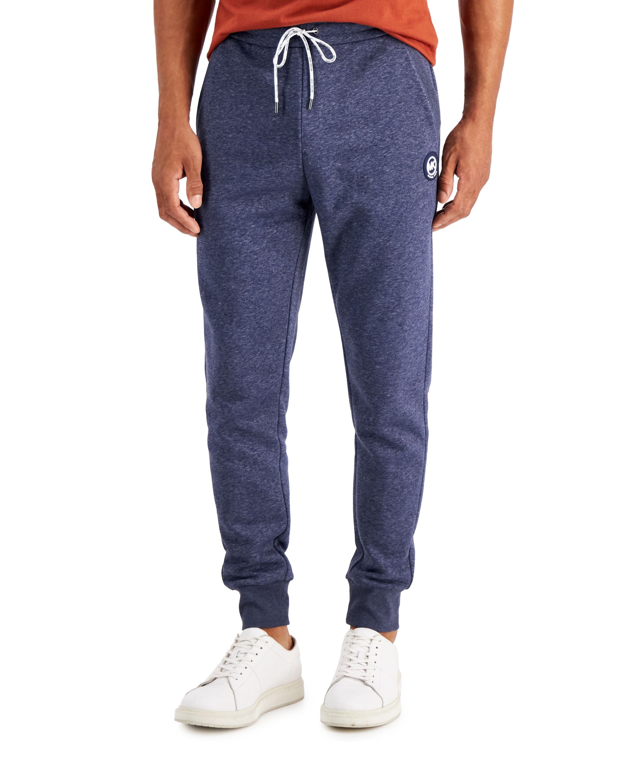 Michael Kors Mens Heathered Fleece Jogger Pants