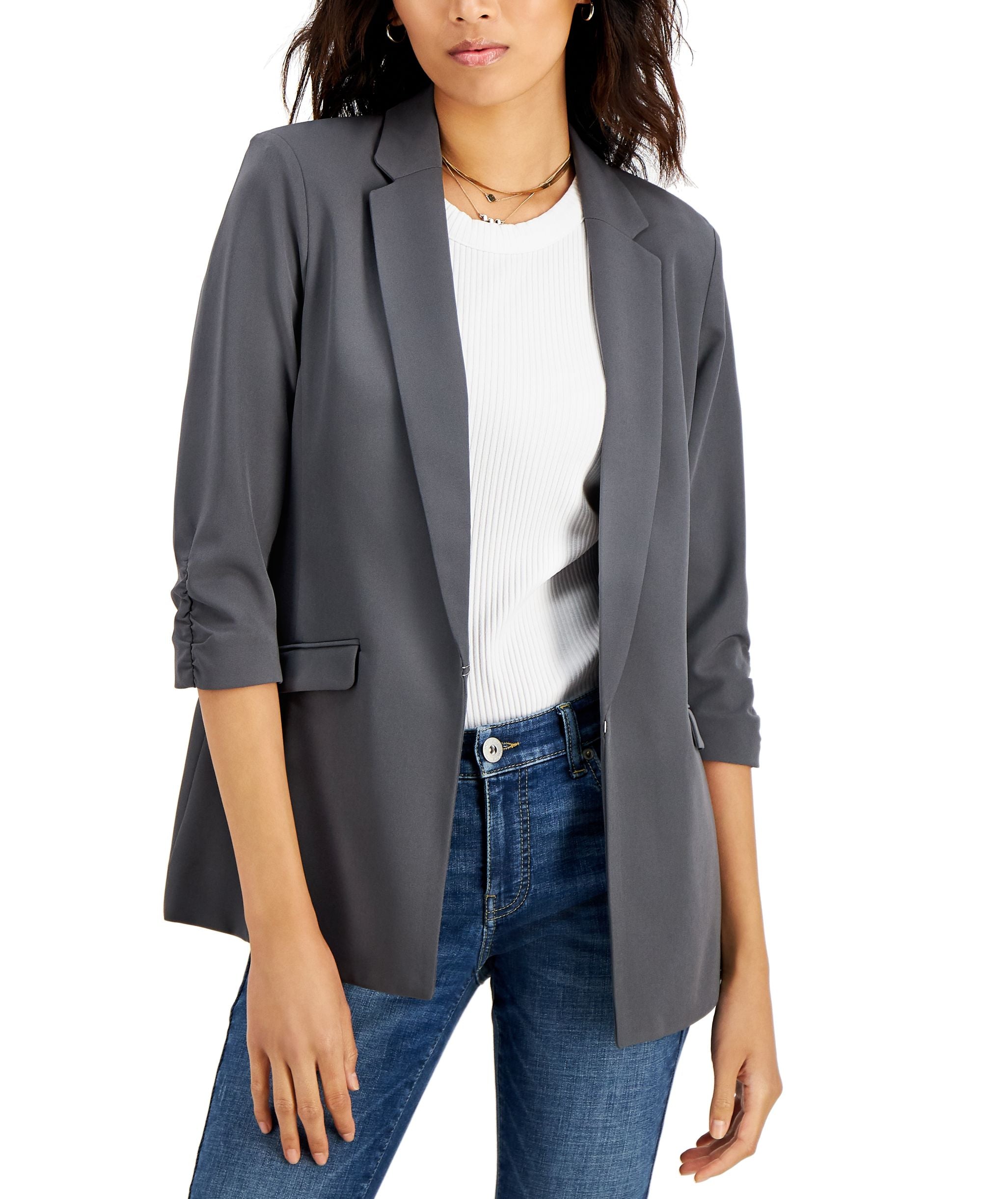 INC International Concepts Petite Menswear Blazer
