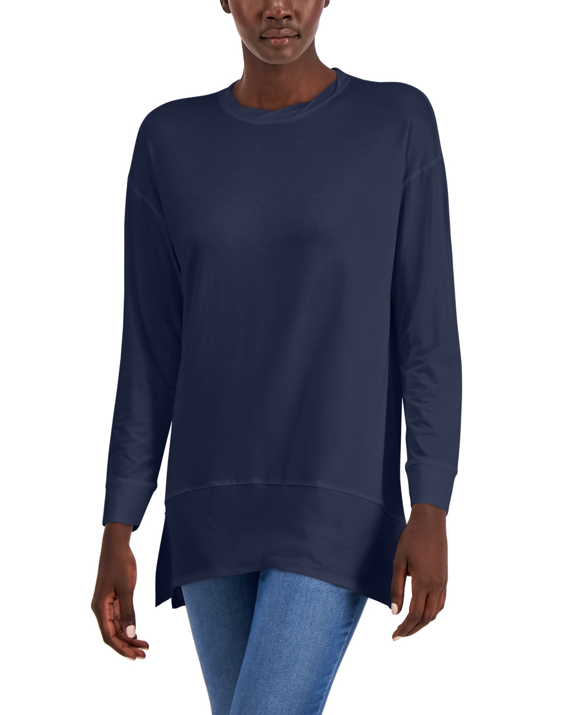 International Concepts Womens Side Vent Tunic