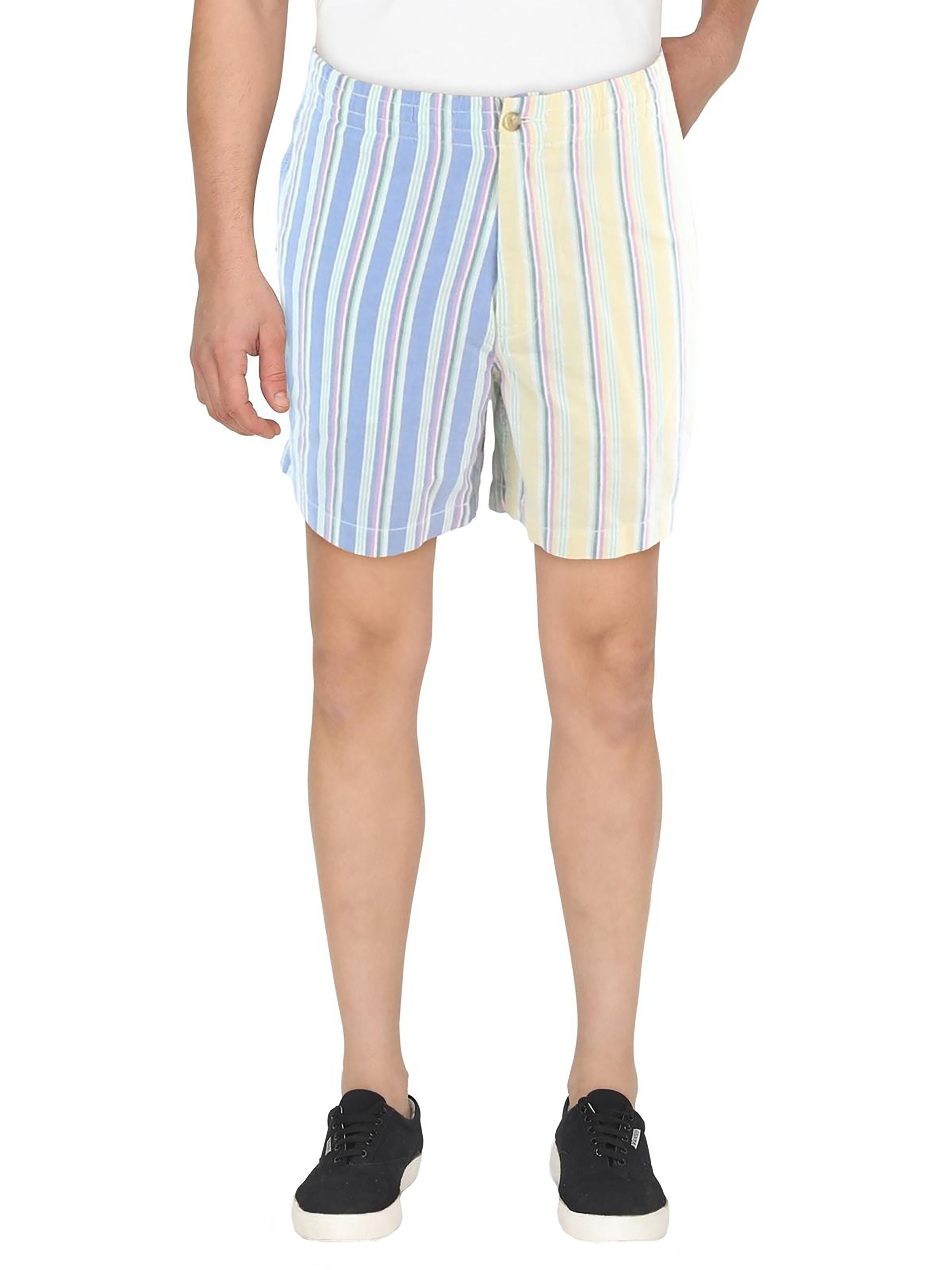 Polo Ralph Lauren Mens Striped Classic-Fit Flat Front Fancy Stripe Multi 2XL