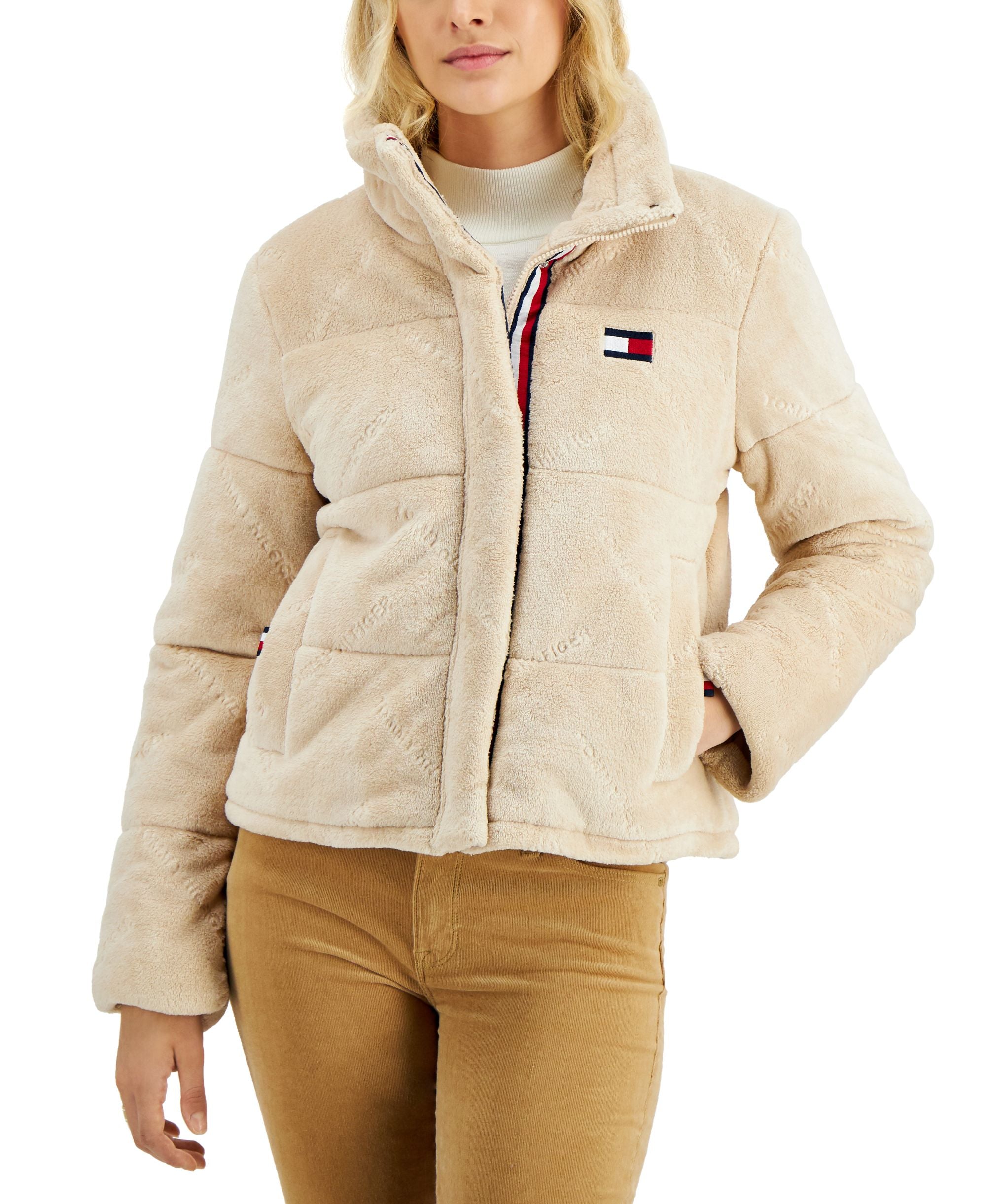 Tommy Hilfiger Plush Puffer Jacket