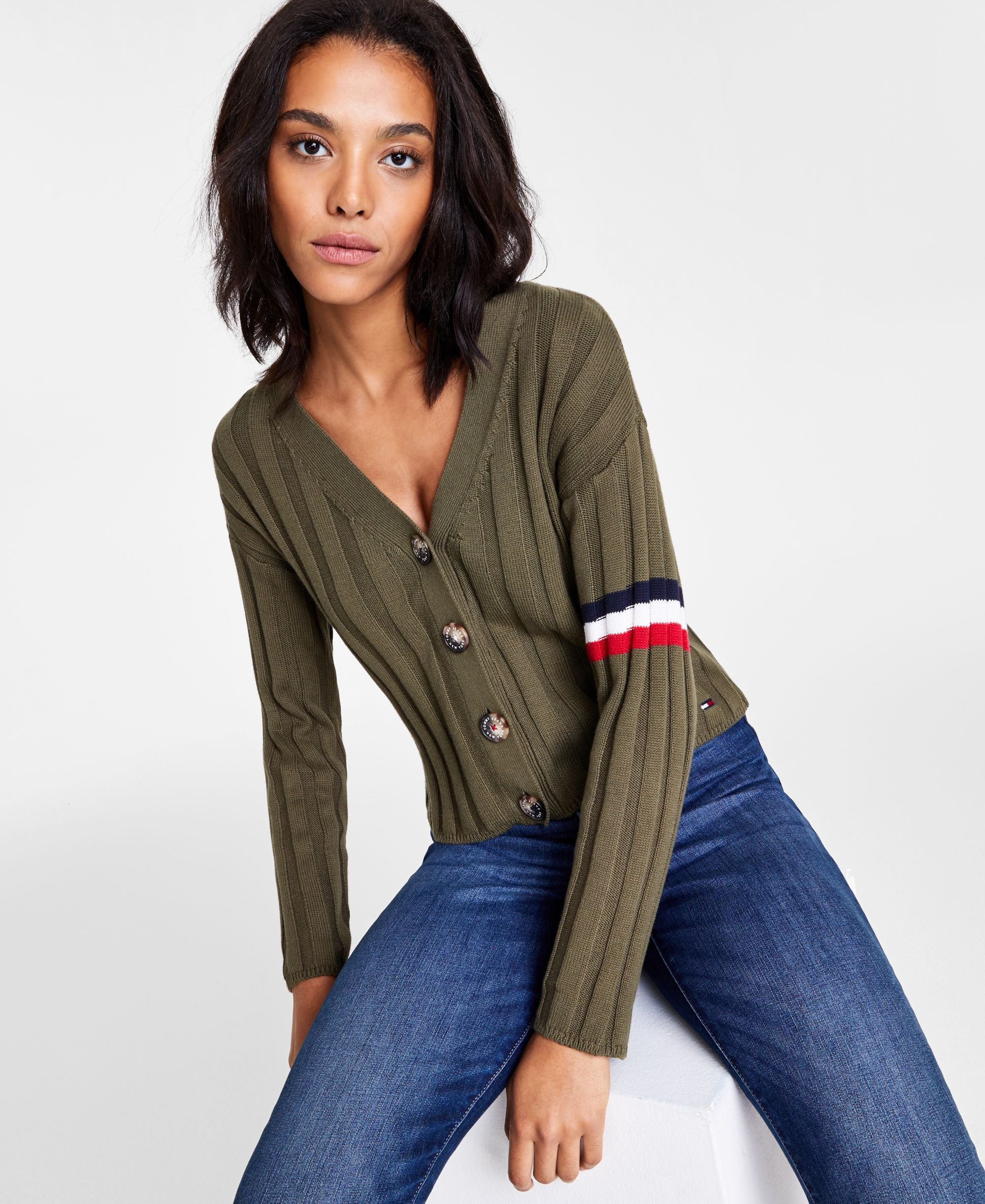 Tommy Jeans V-Neck Cardigan
