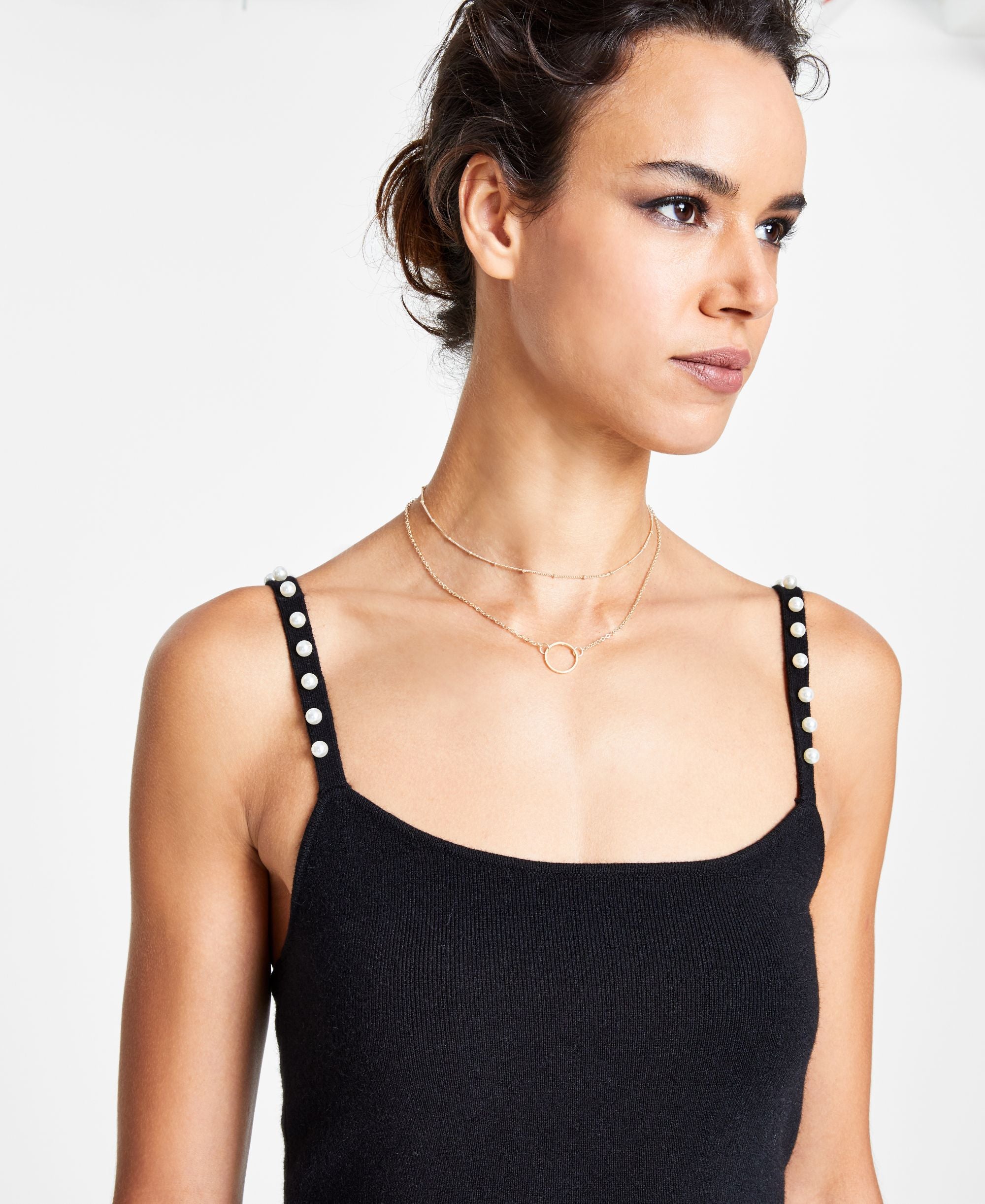 INC International Concepts Embellished Strap Camisole