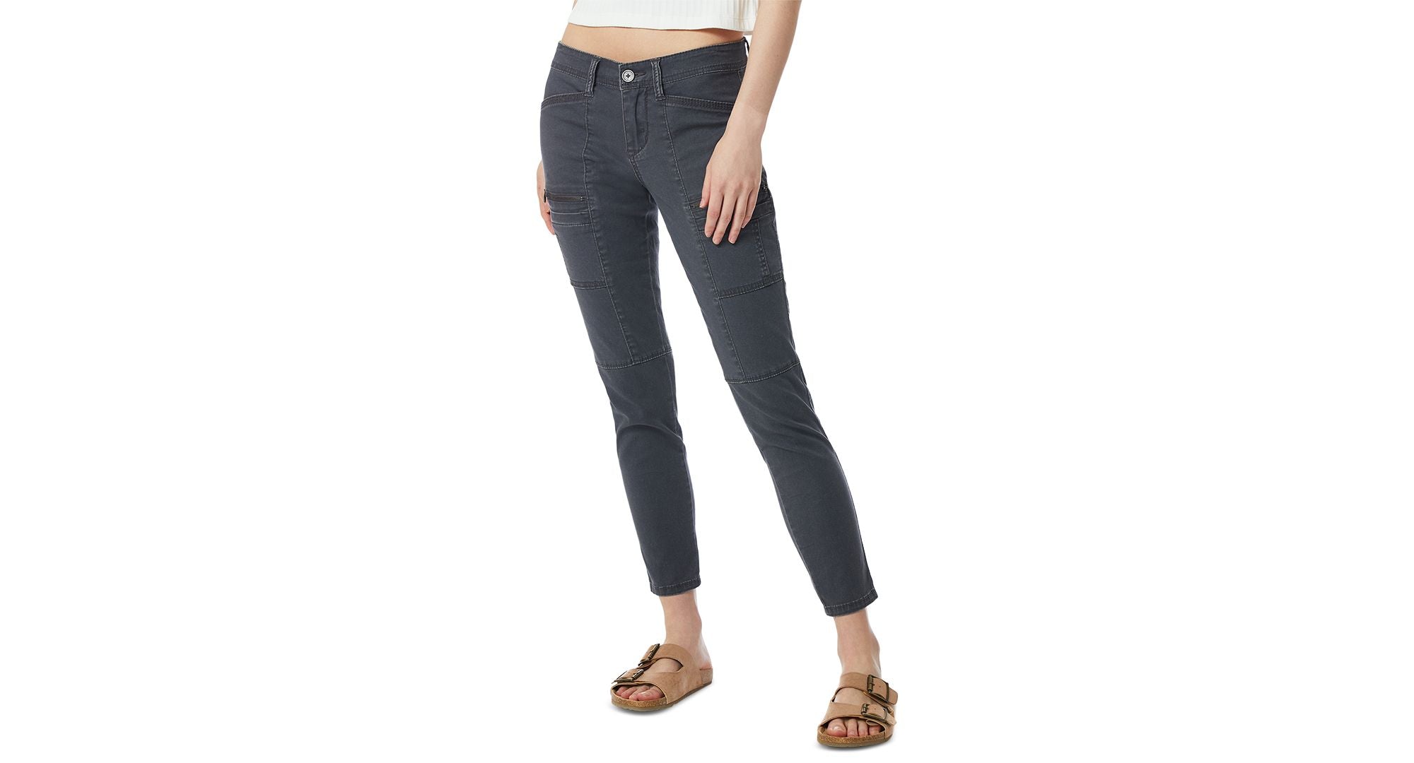 Juniors' Blaire Moto Skinny Pants
