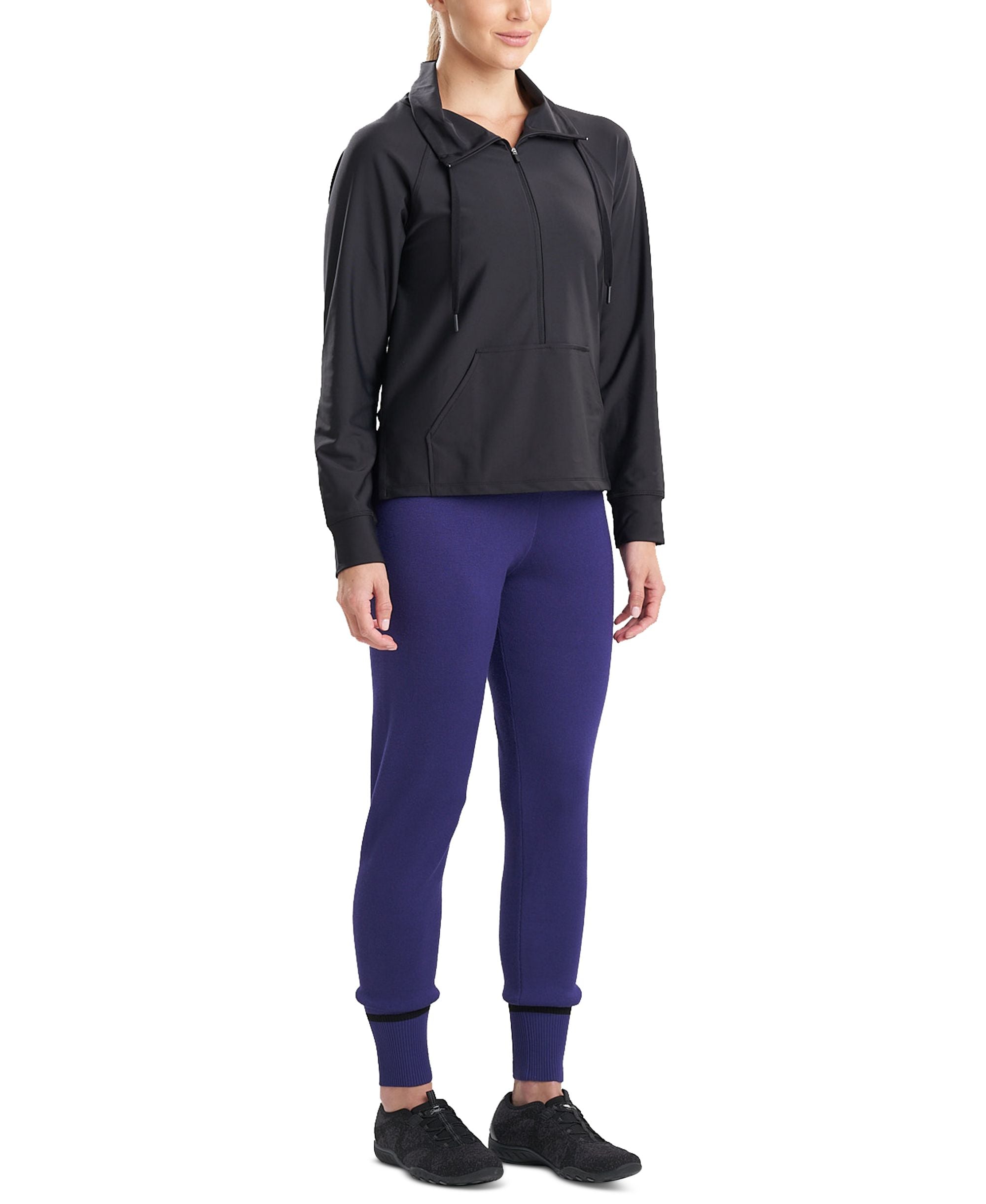 Josie Natori Solstice Mock Neck Top
