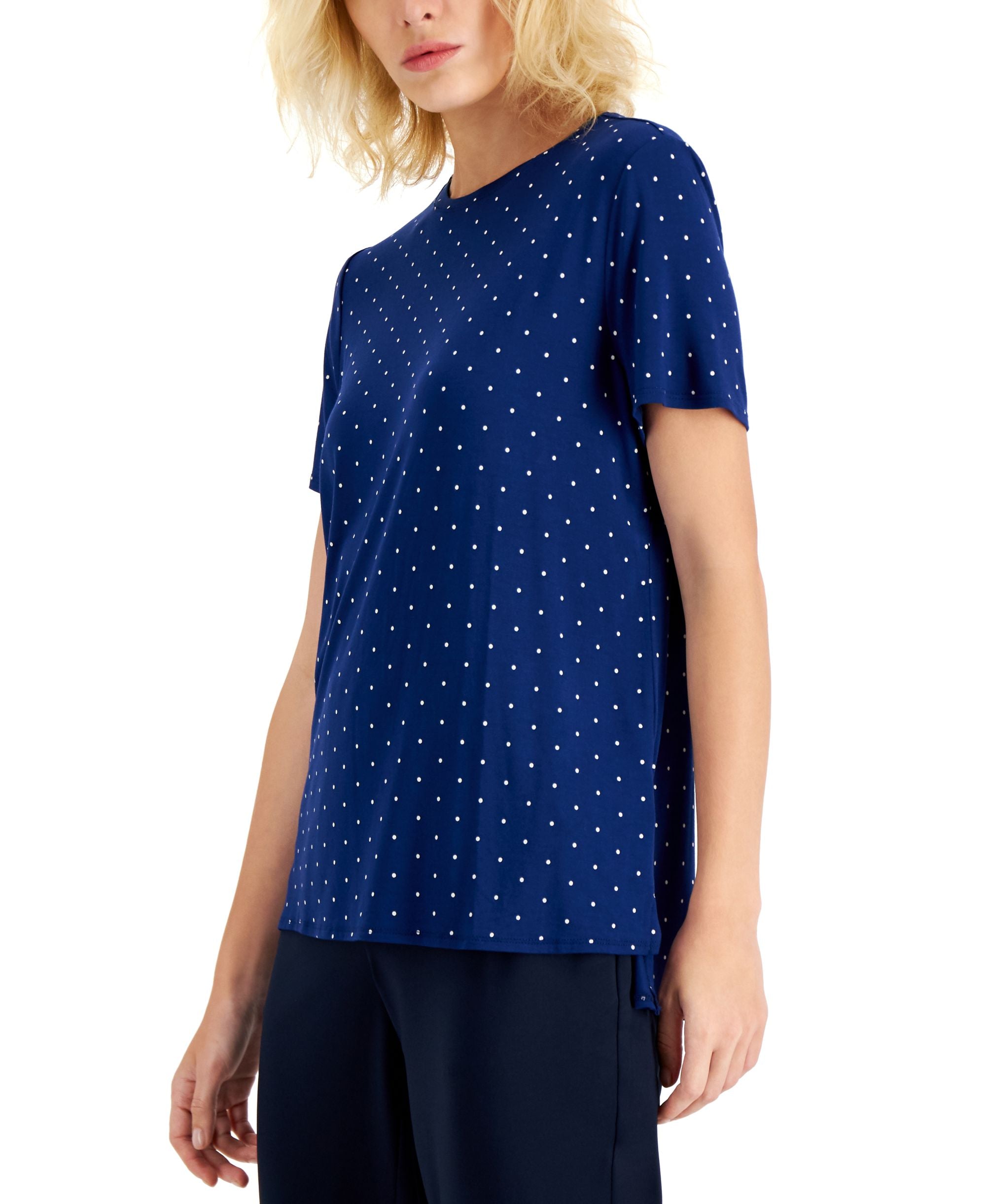 Alfani Printed Crewneck T-Shirt