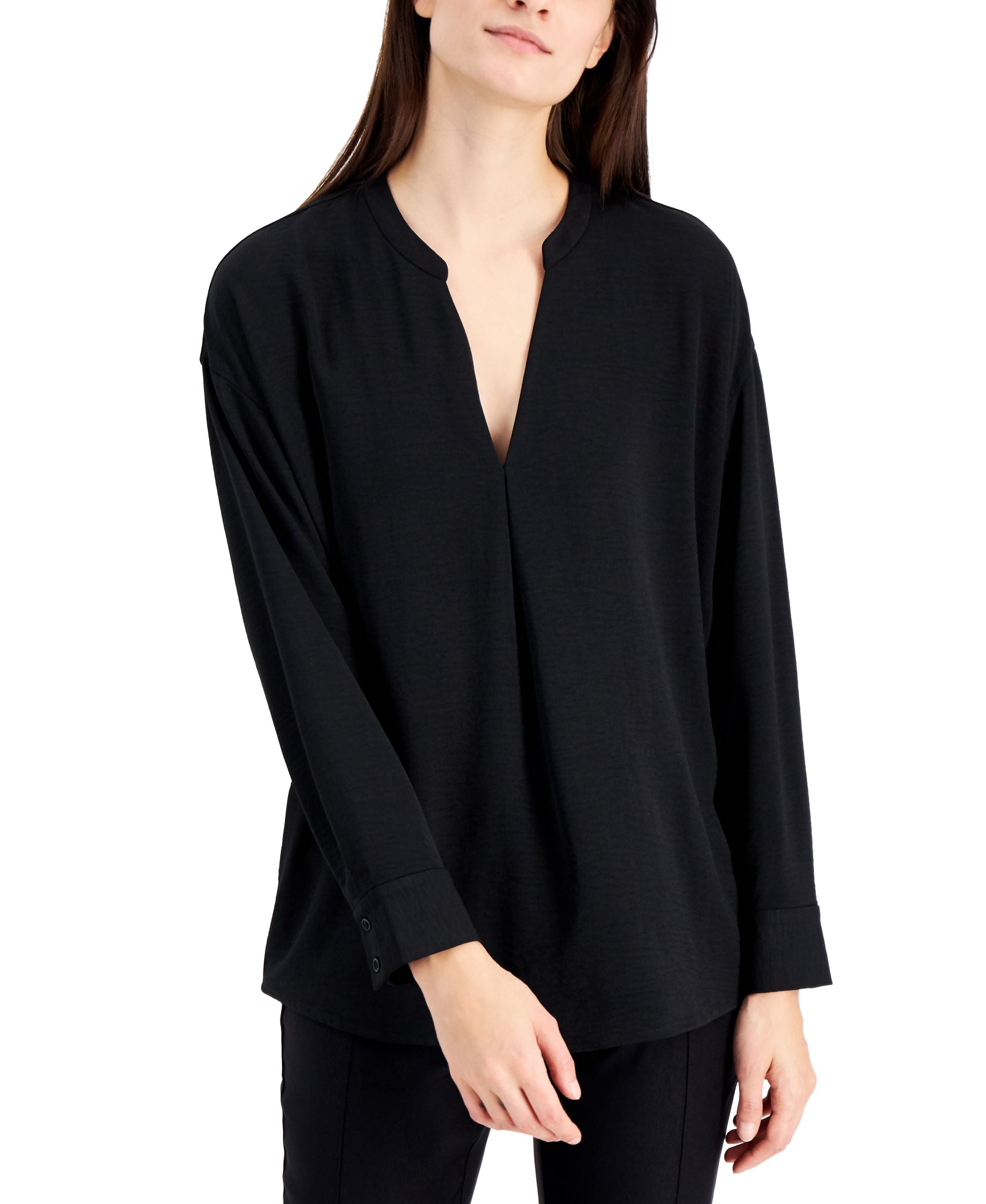 Alfani V Neck Top