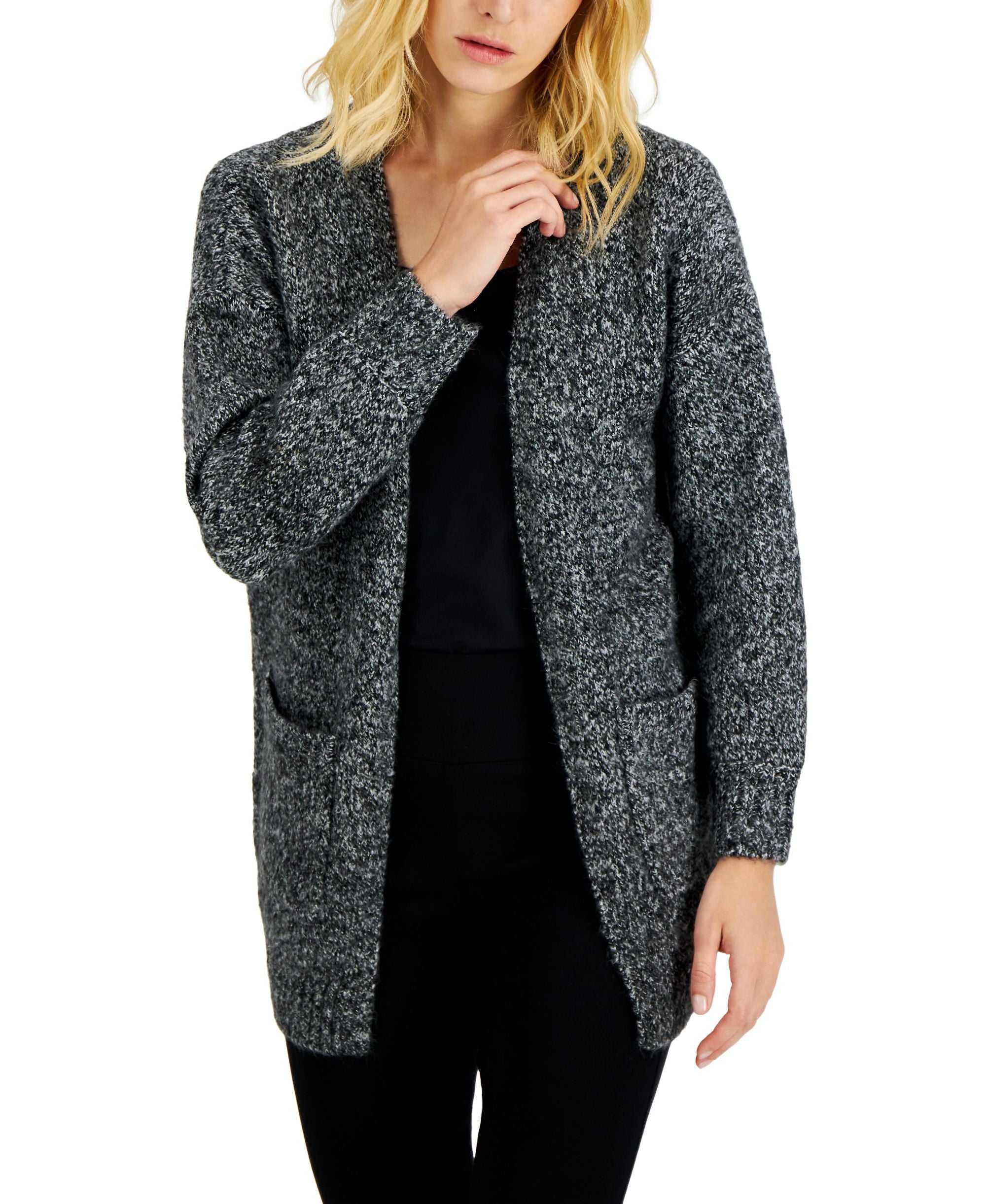 Open-Front Cardigan