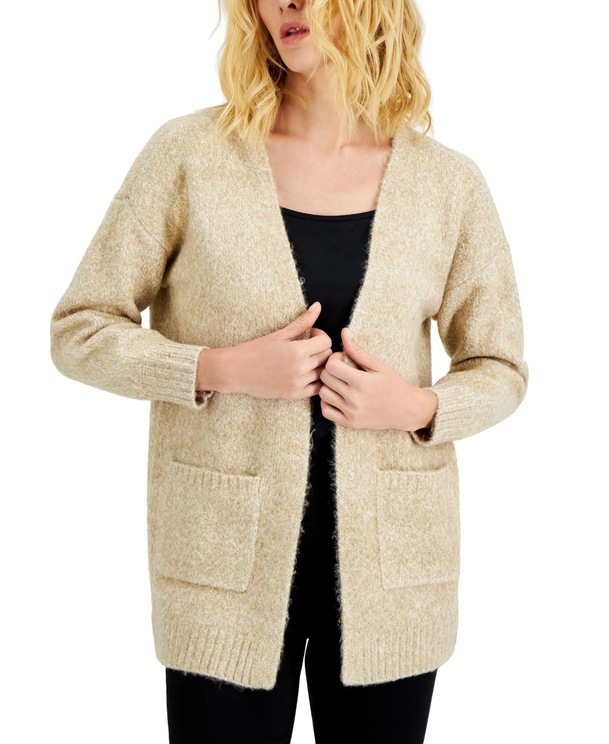 Alfani Petite Open Front Cardigan