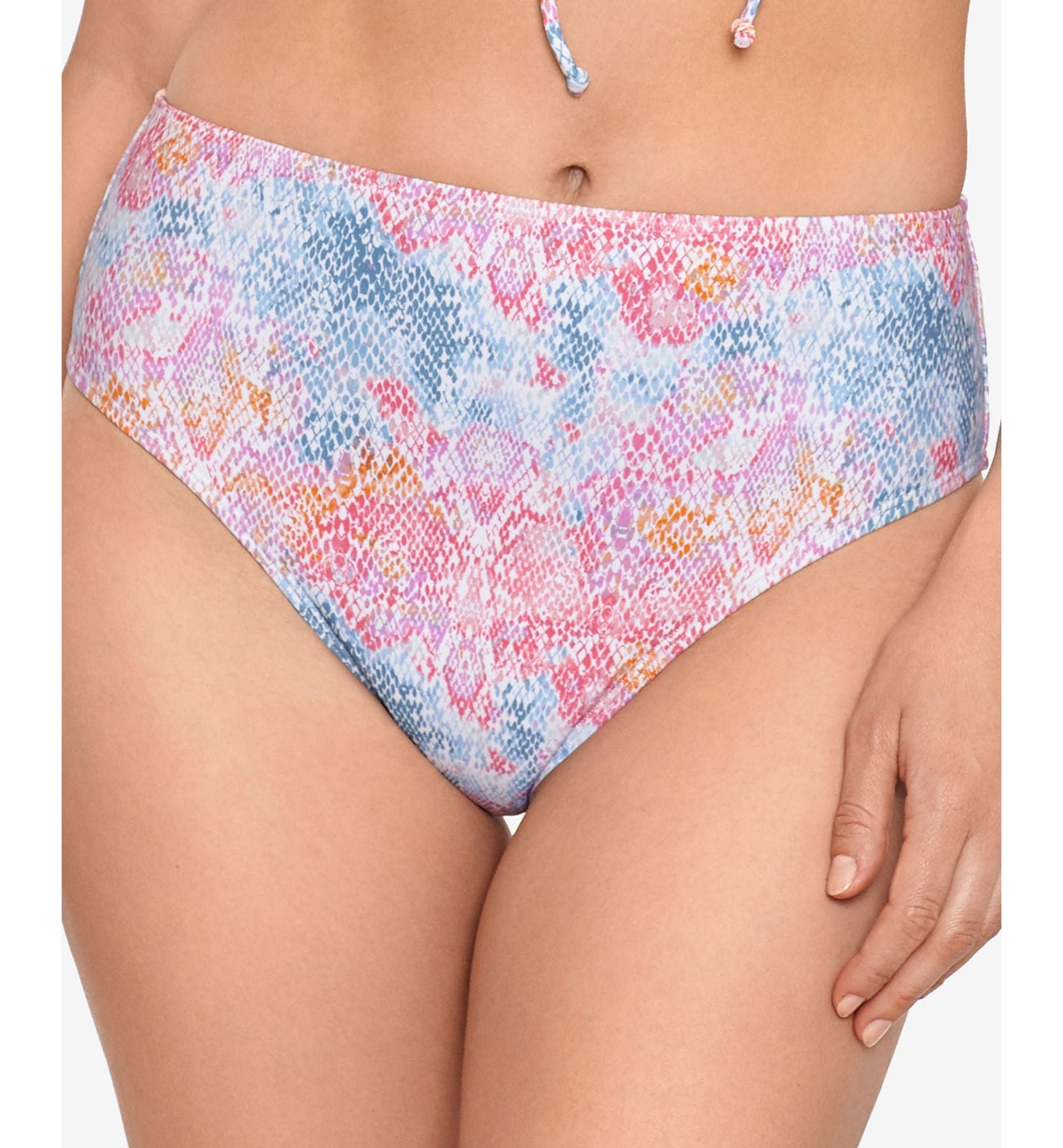 Juniors' Electric Snake High-Waist Bottoms