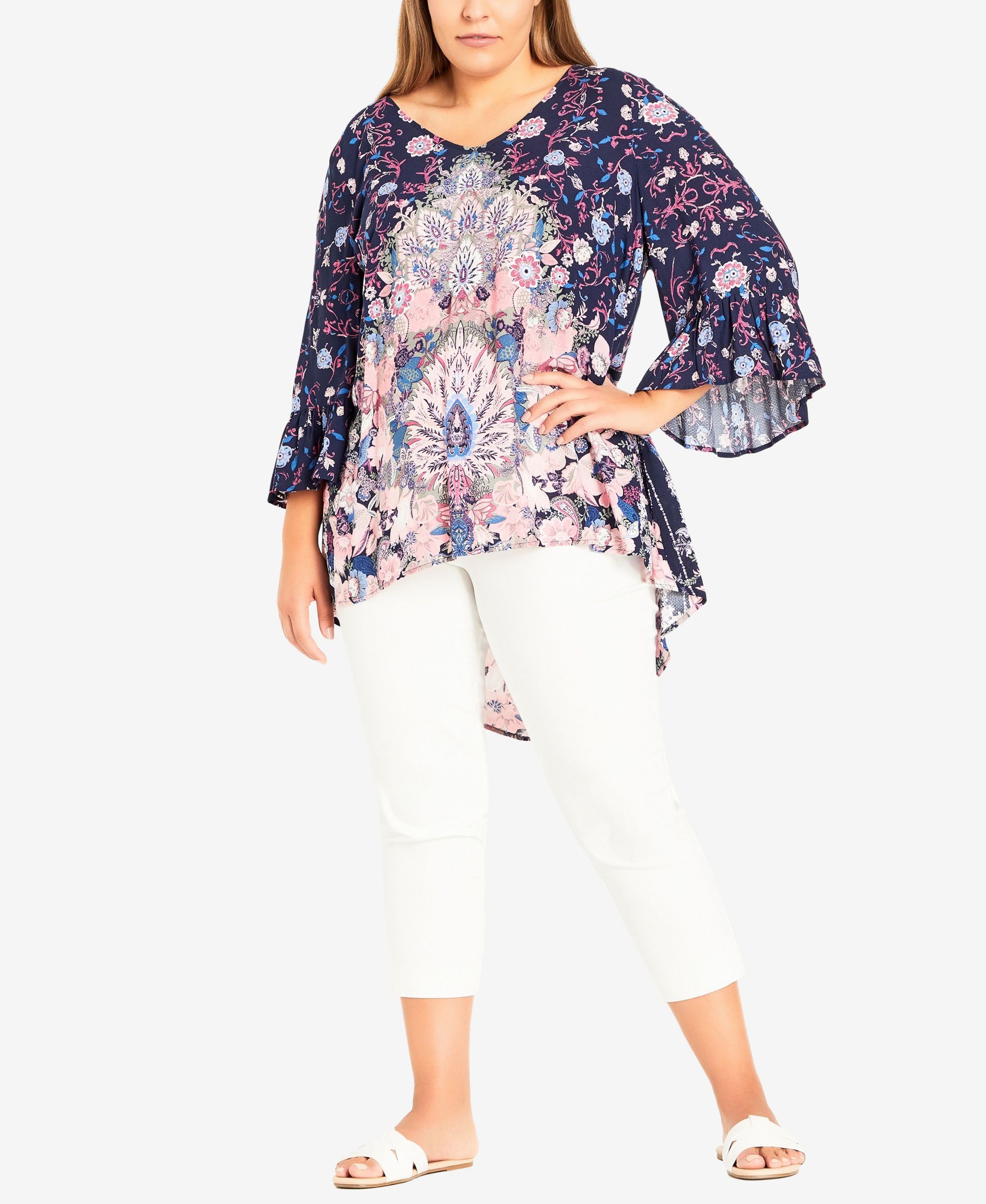 Plus Size Kori Hi-Low Top