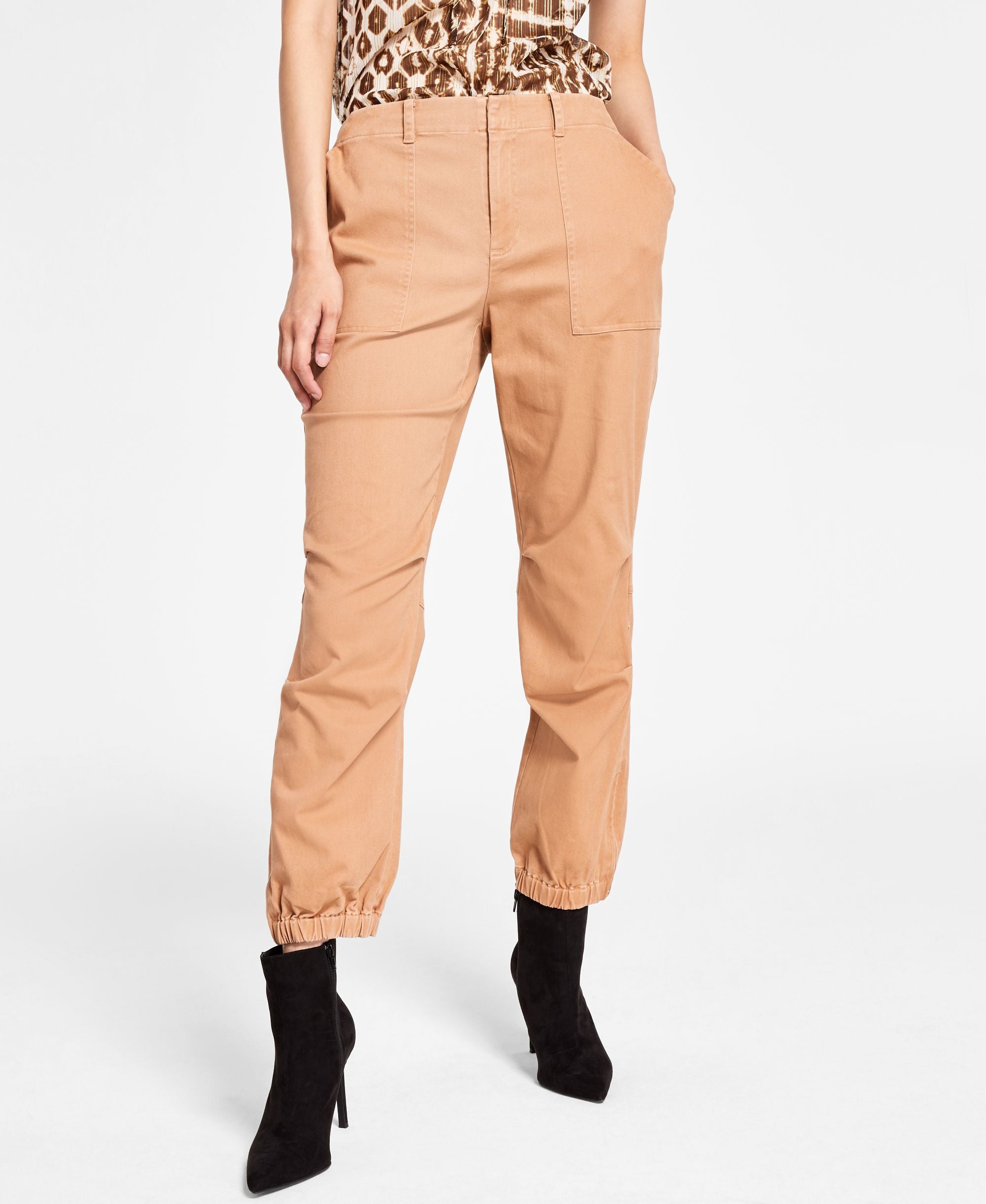 INC International Concepts Cropped Cargo Pants
