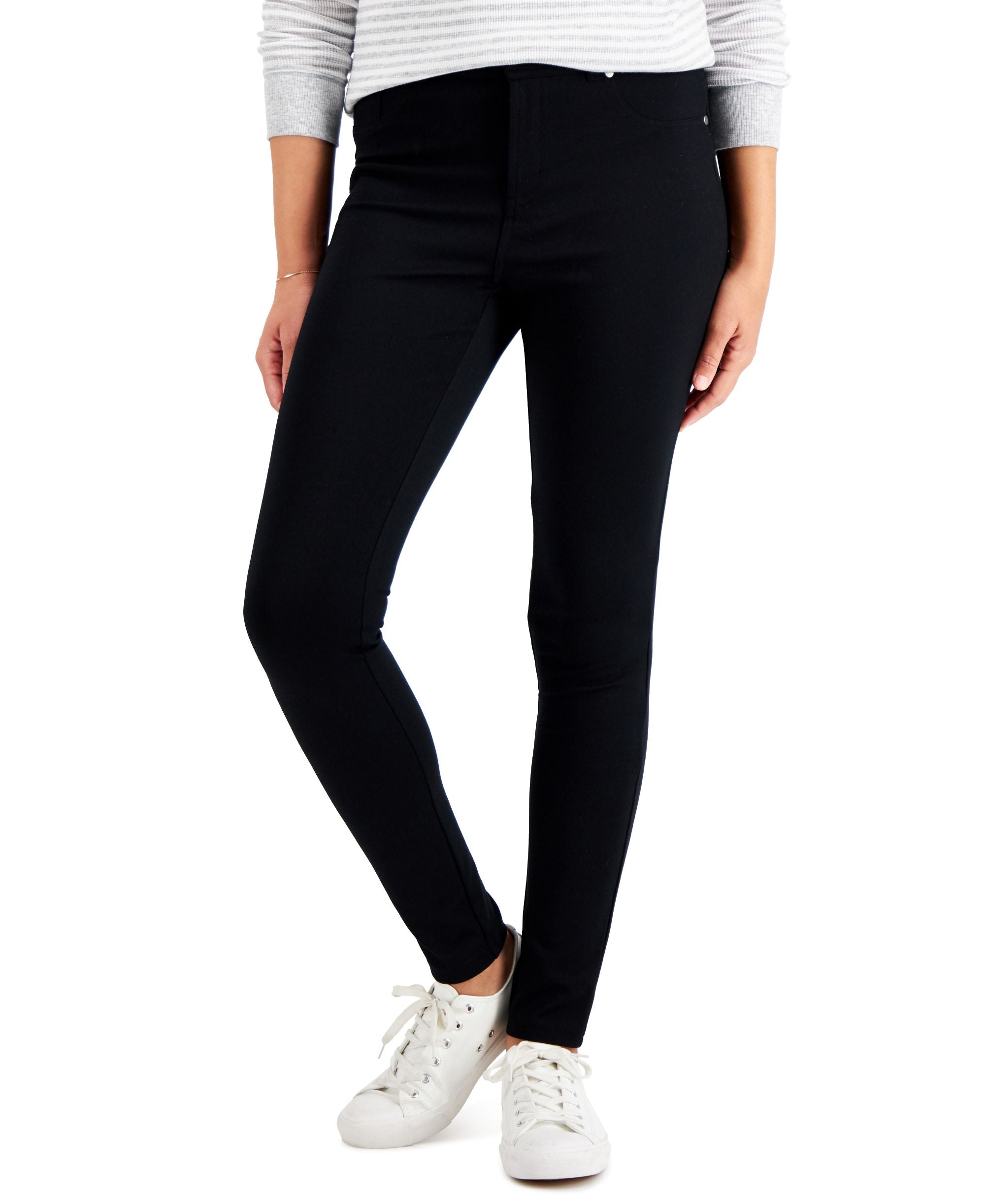 Style & Co Petite Ponte Knit Skinny Pants