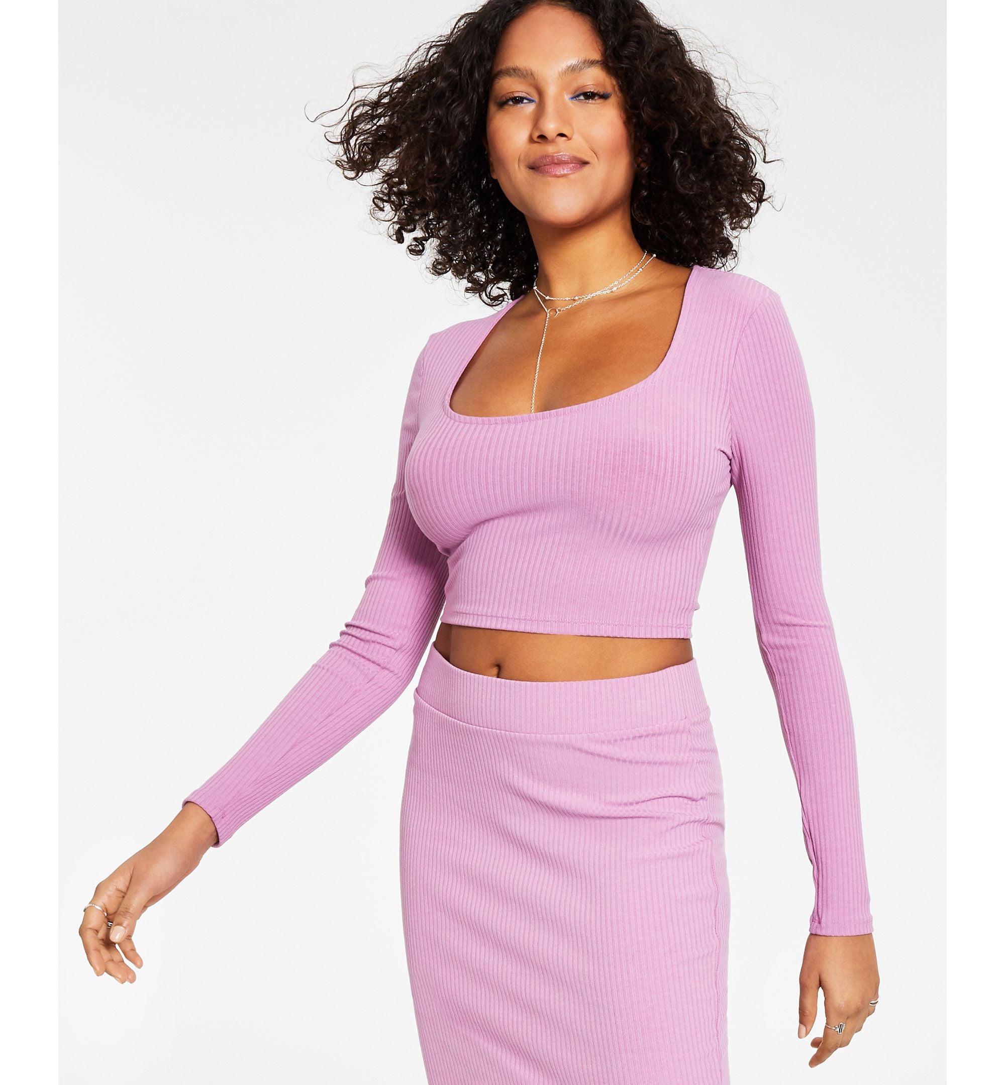 Bar III Ribbed Bodycon Top