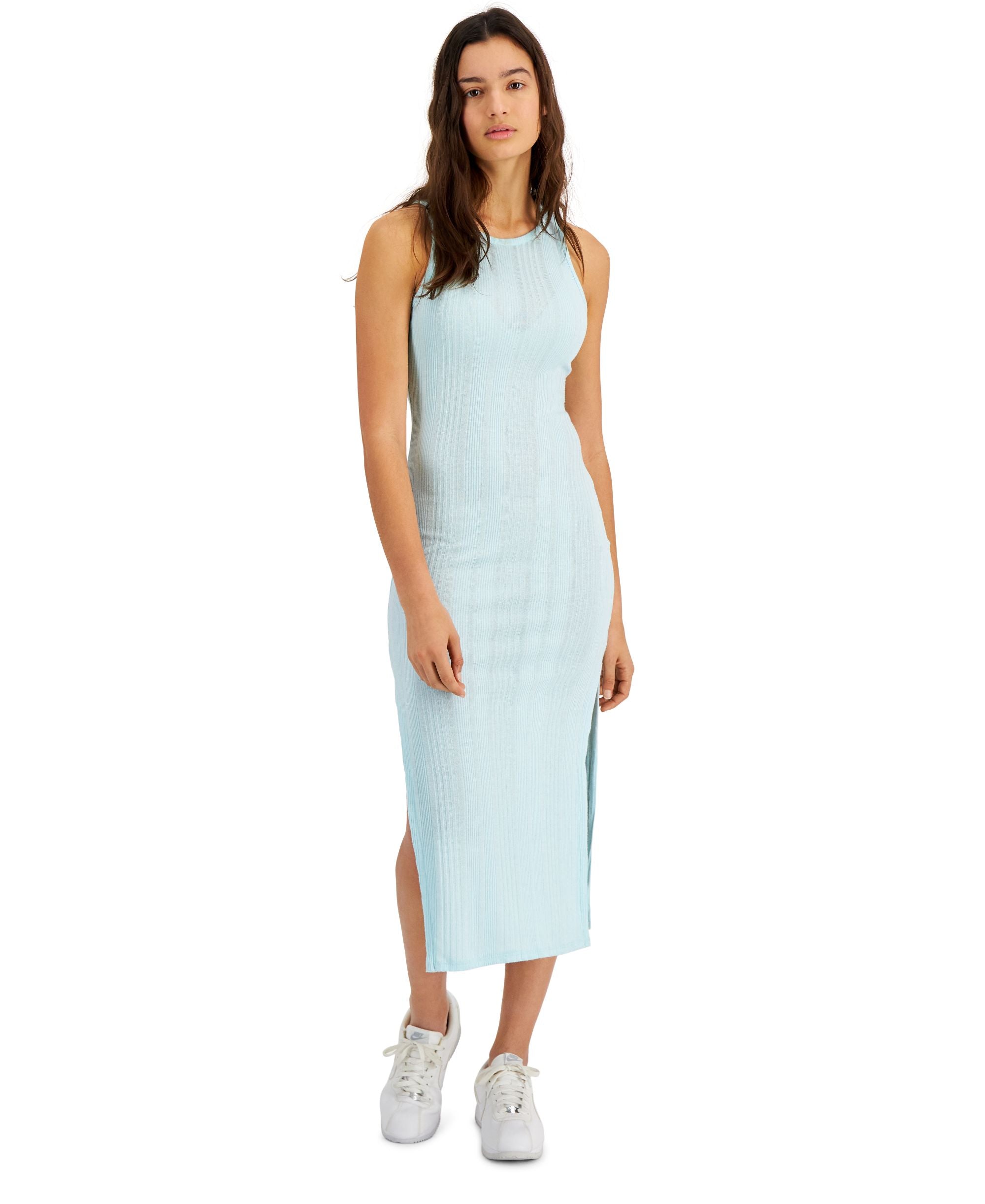 Bar III Ribbed Midi Dress