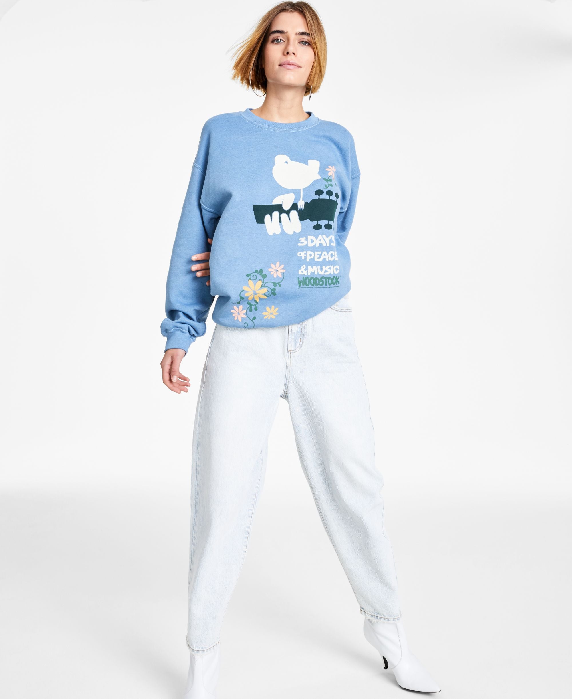 Junk Food Graphic Sweatshirt