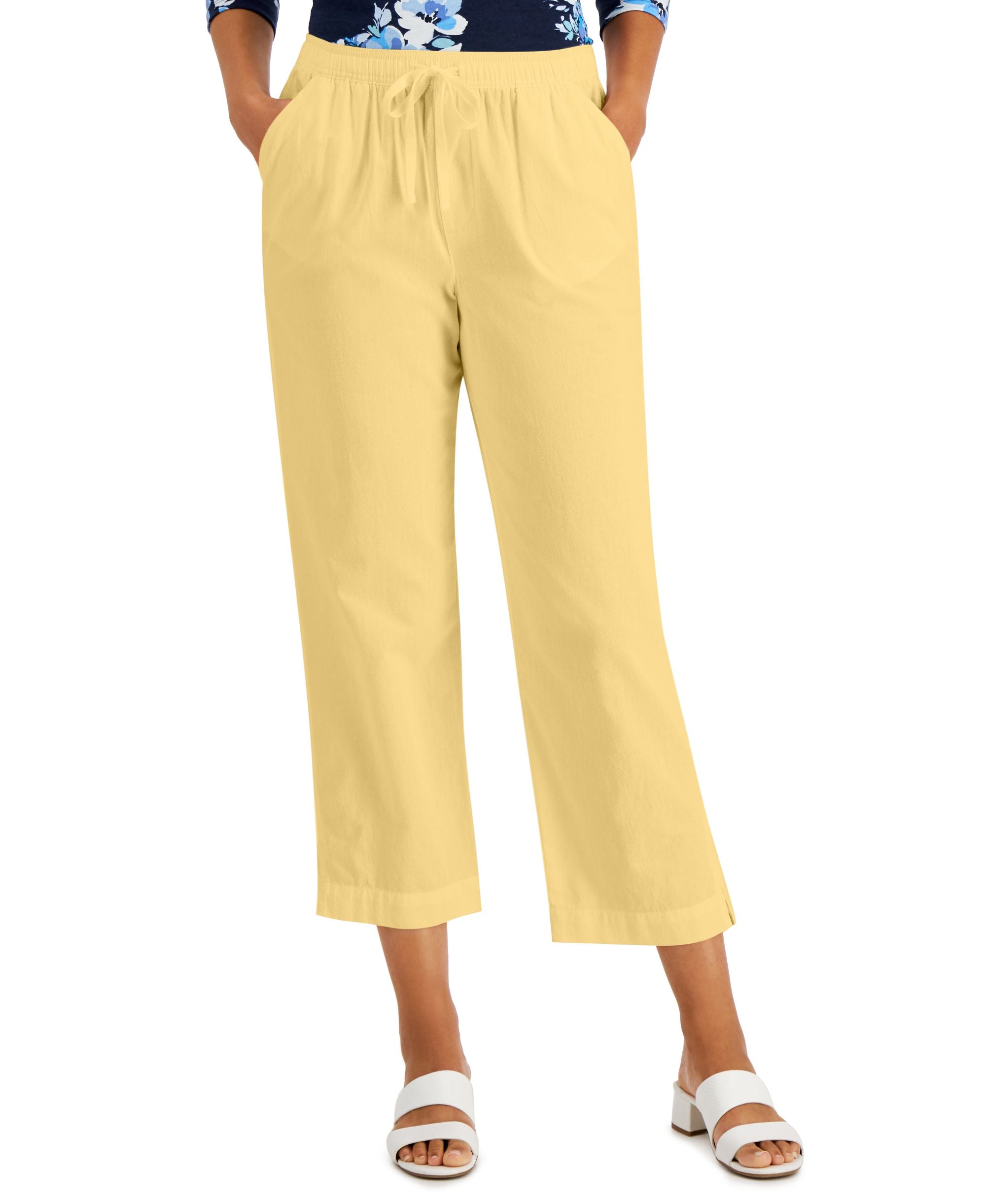 Karen Scott Daphne Drawstring Pants
