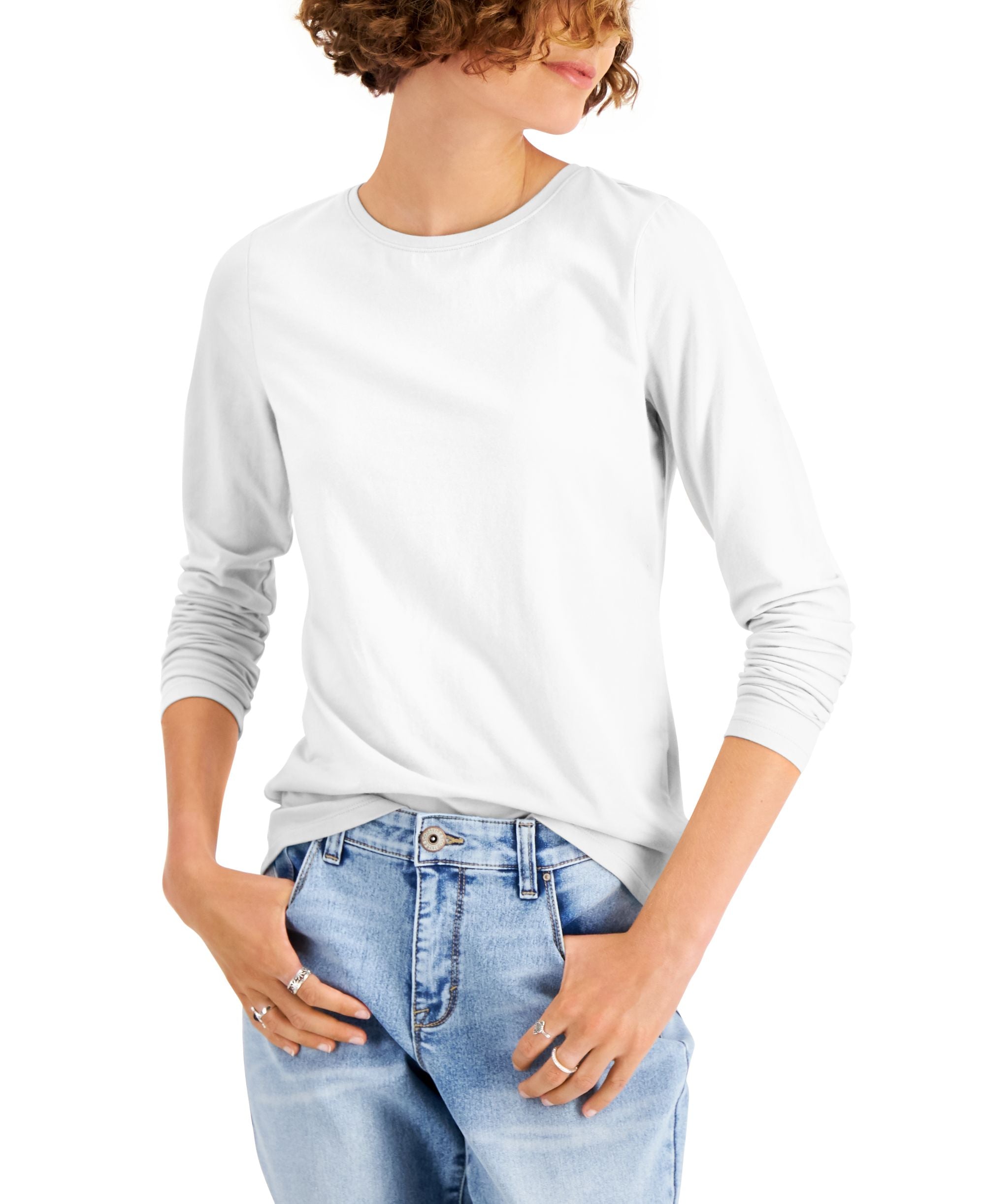 Style & Co Long Sleeve Top