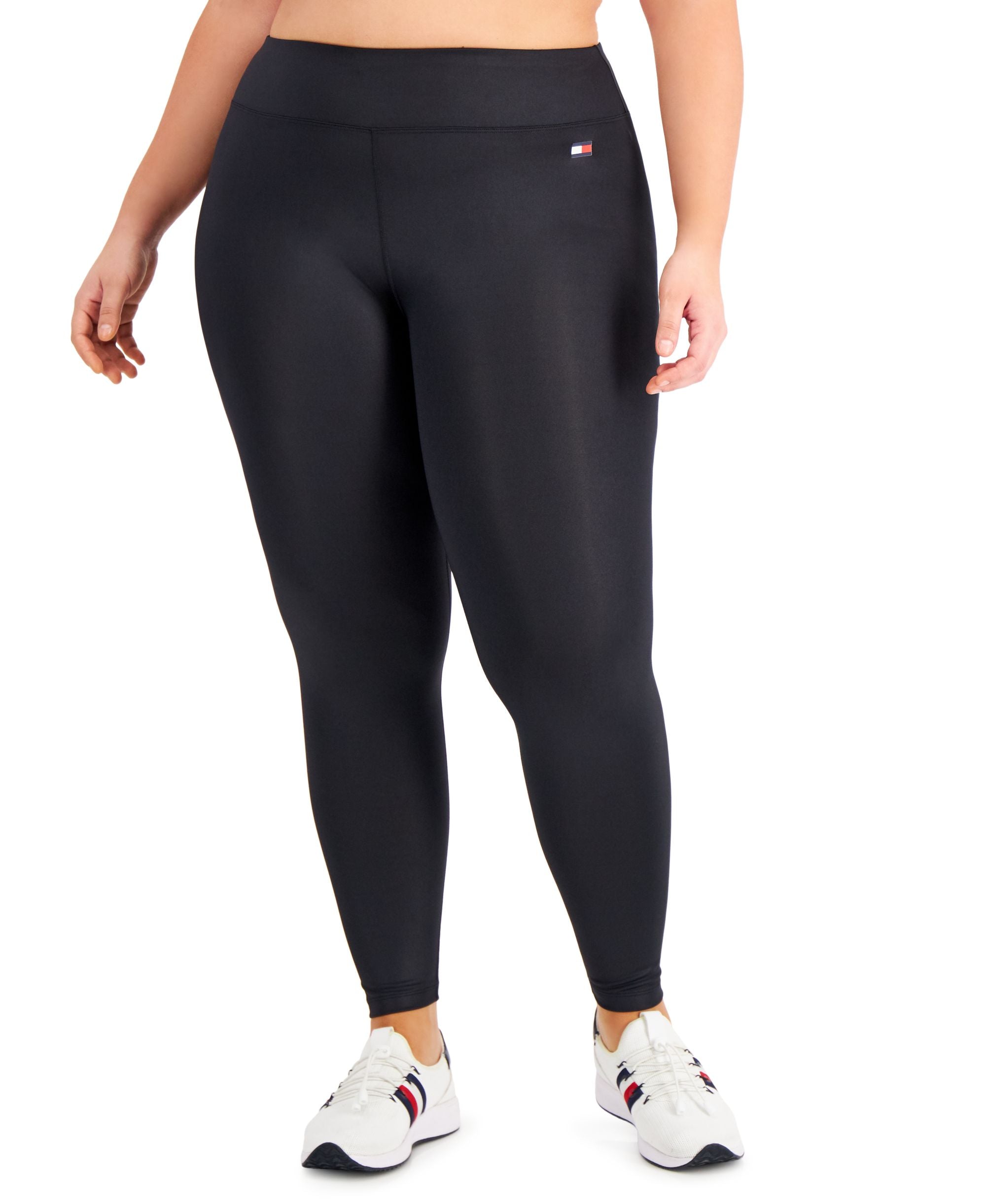 Tommy Hilfiger Sport Plus Size High Rise Full Length Leggings