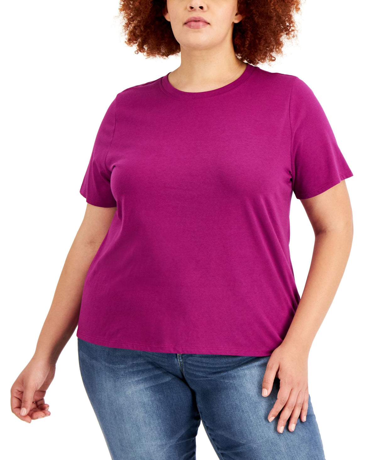 INC International Concepts Plus Size Cotton T-Shirt