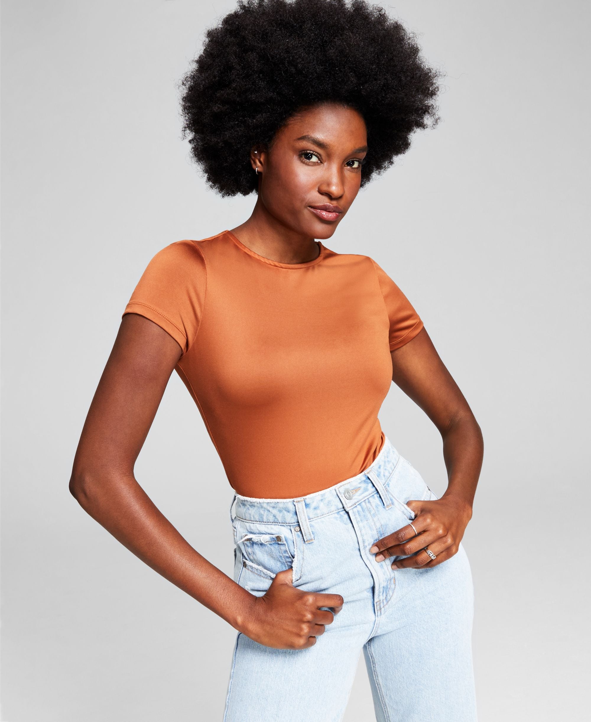 Now This Womens Crewneck Bodysuit