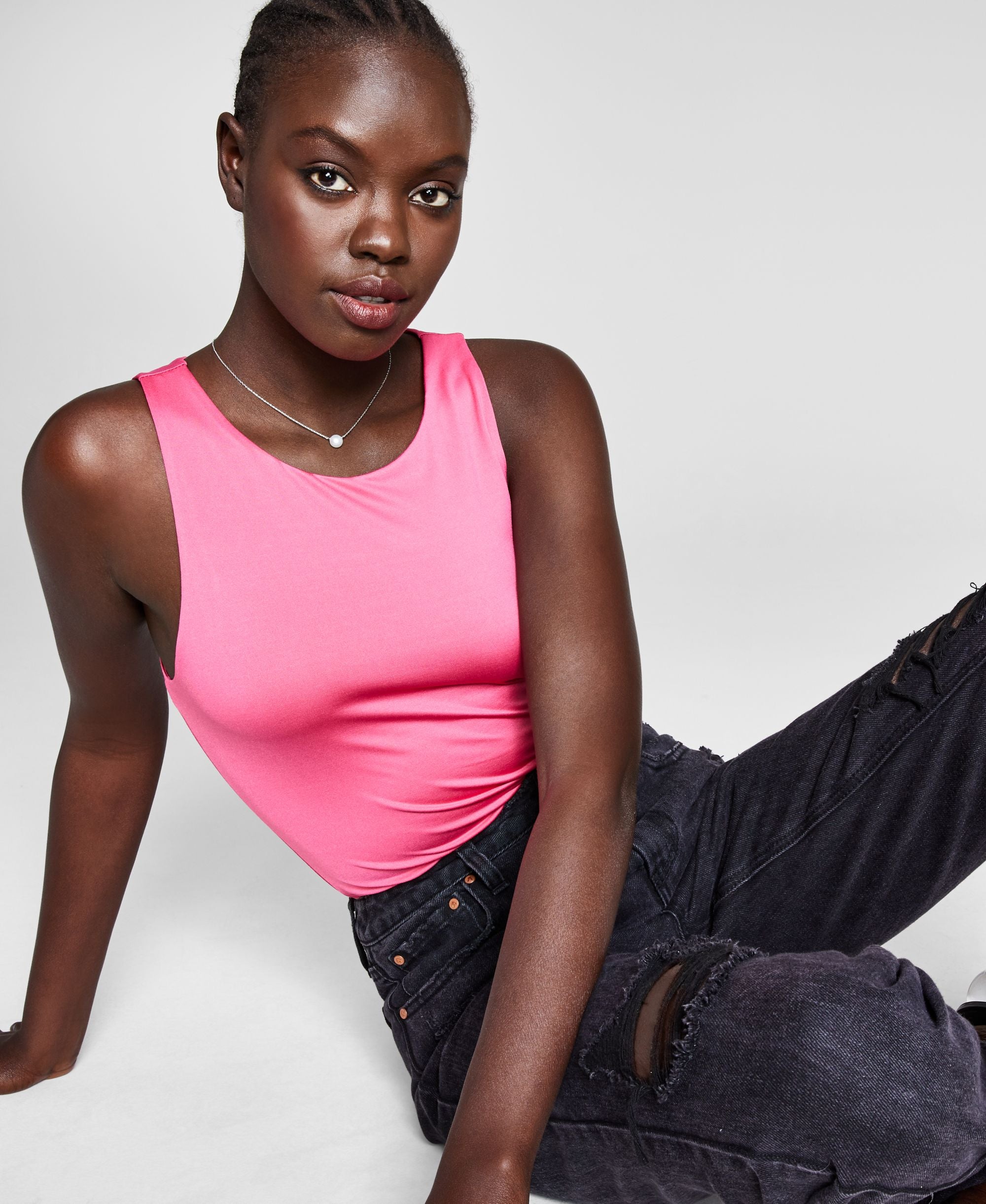 Now This Womens High Neck Bodysuit